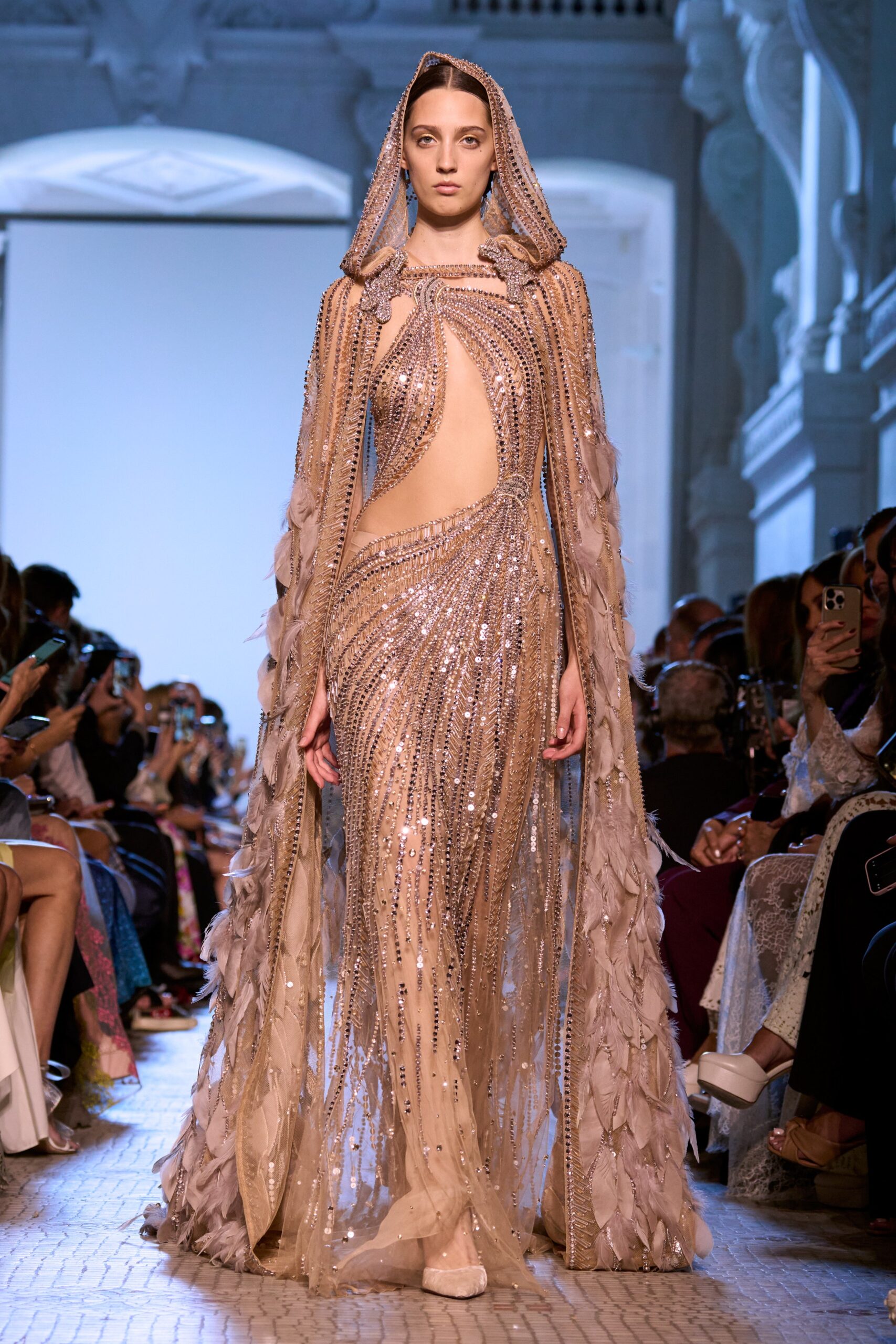 Elie Saab F/W 23 Couture Look 53