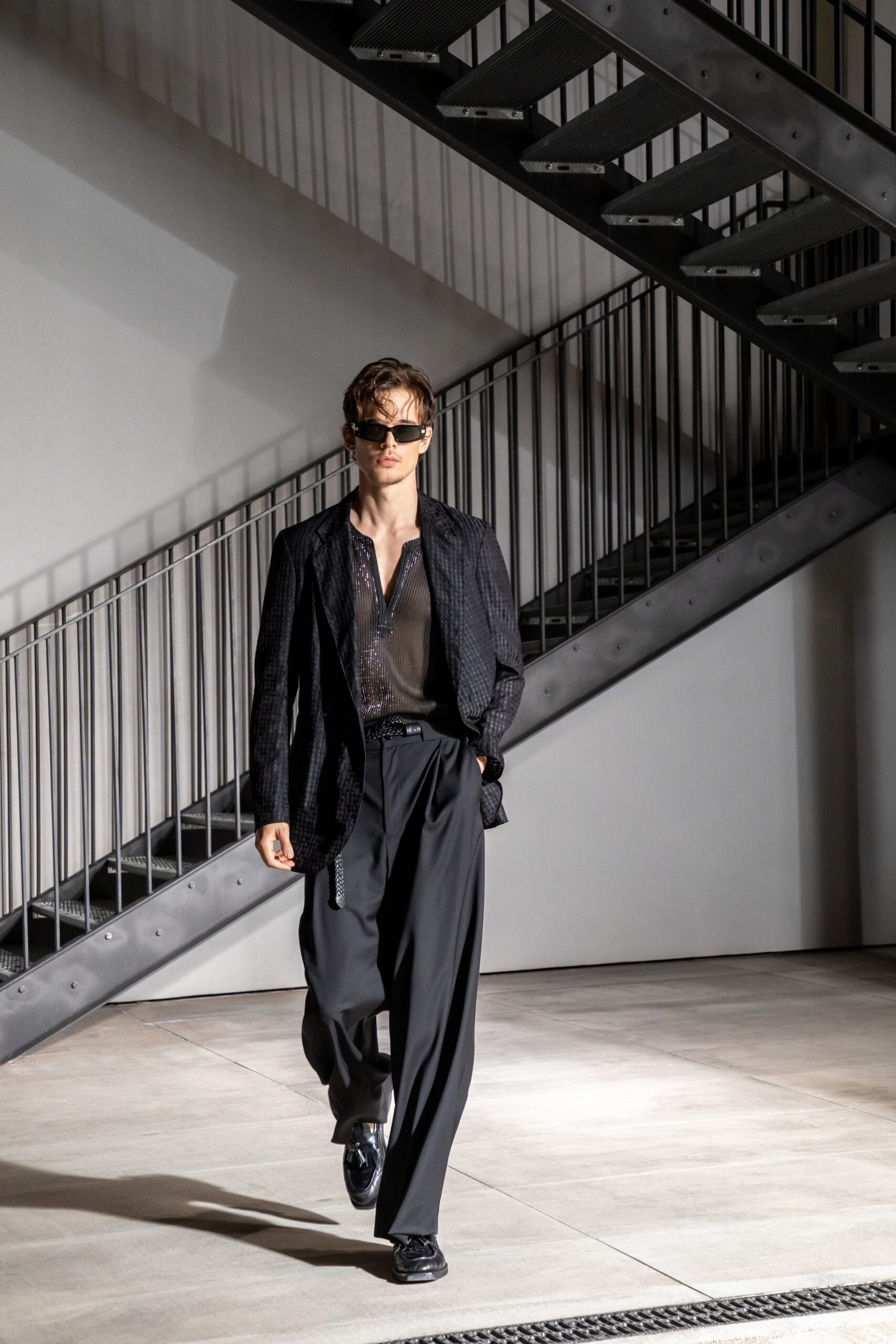 Emporio Armani S/S 21 Menswear Look 54