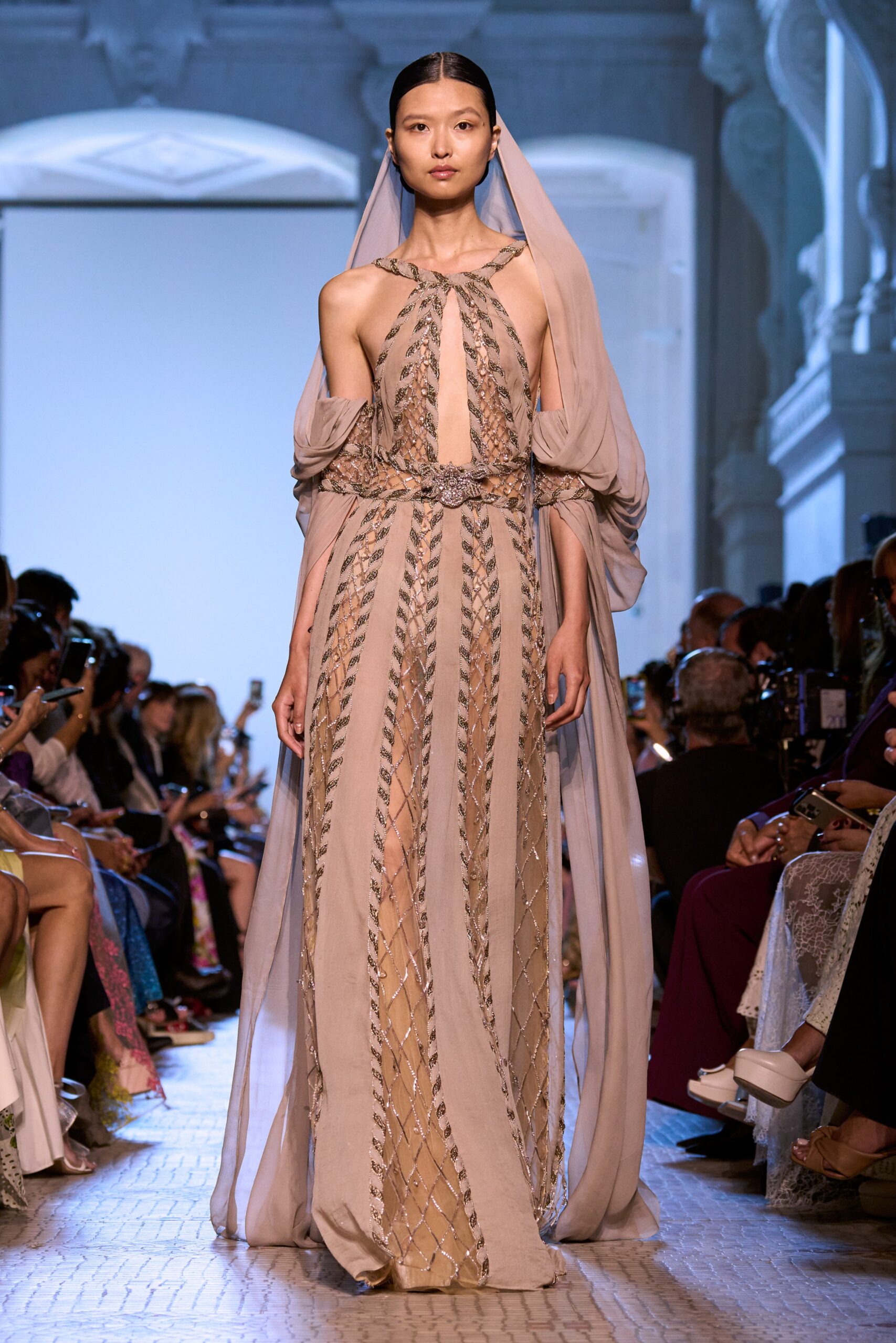 Elie Saab F/W 23 Couture Look 55