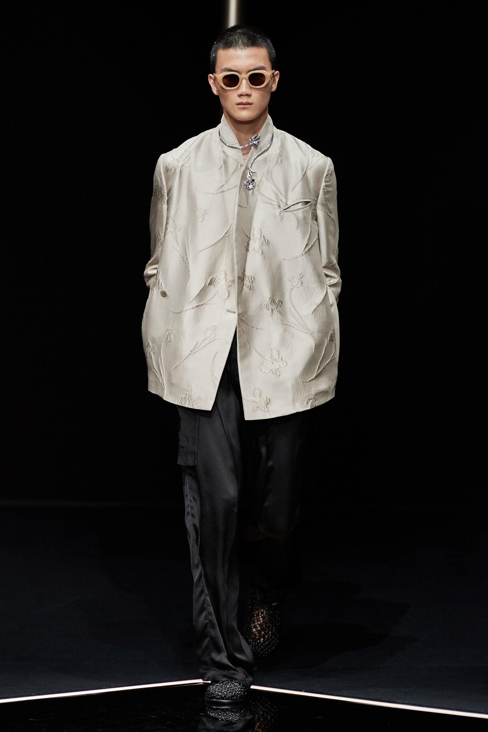 Emporio Armani S/S 24 Menswear Look 56