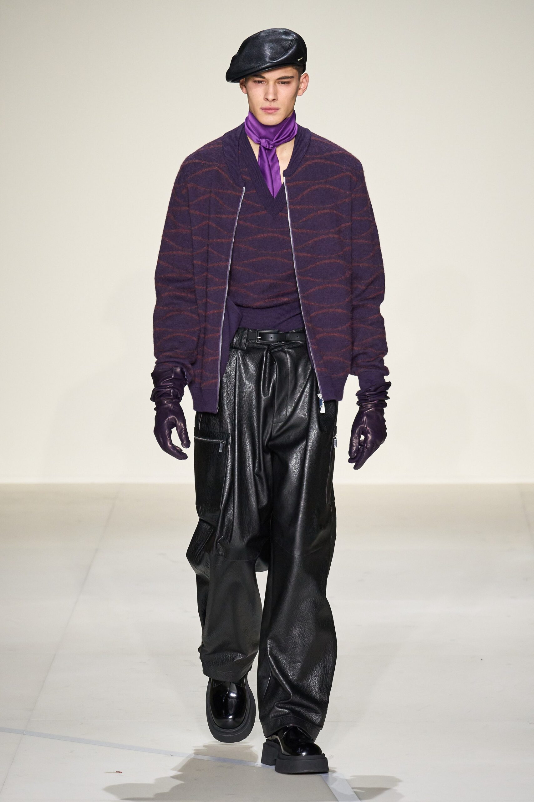 Emporio Armani F/W 23 Menswear Look 58