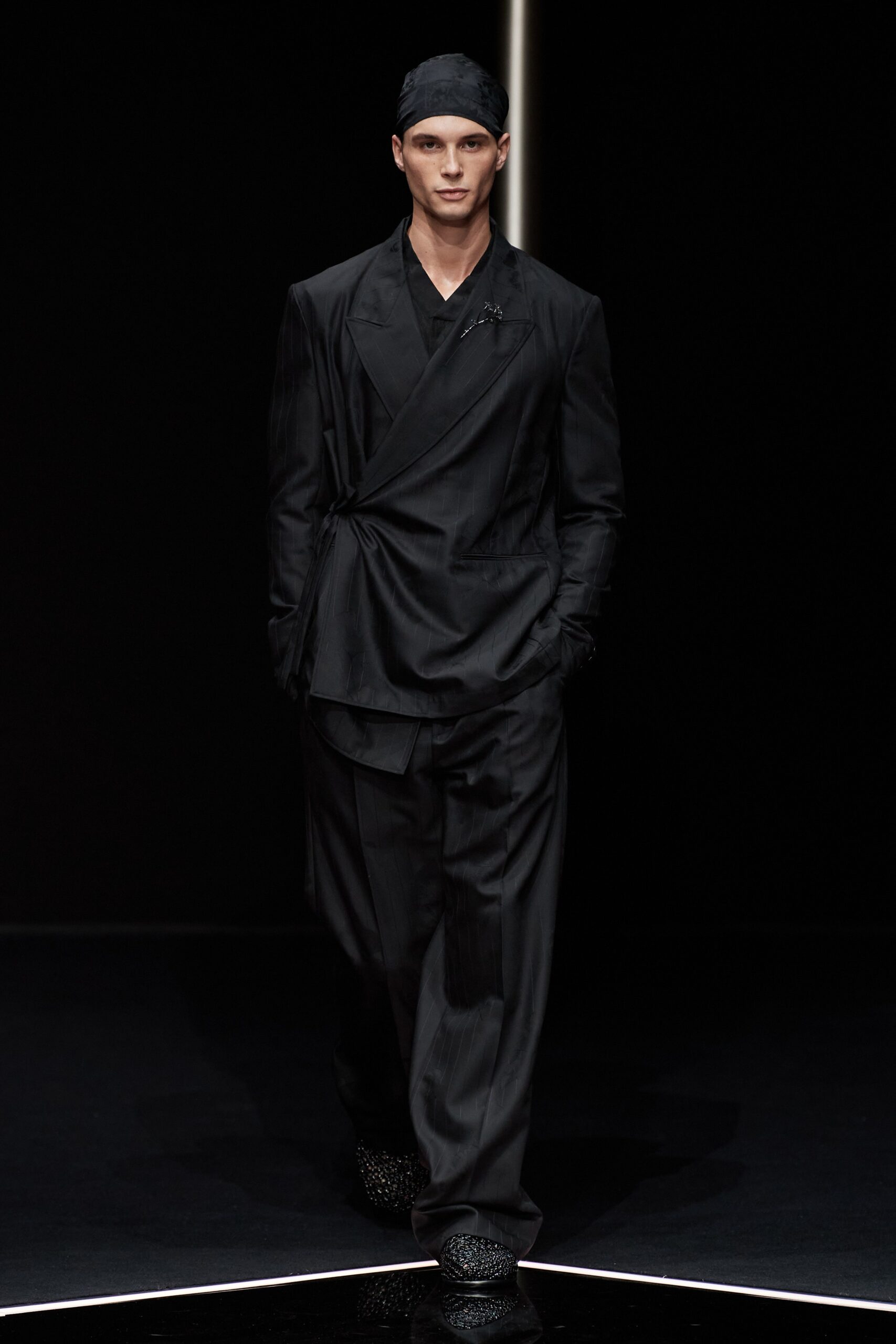 Emporio Armani S/S 24 Menswear Look 63