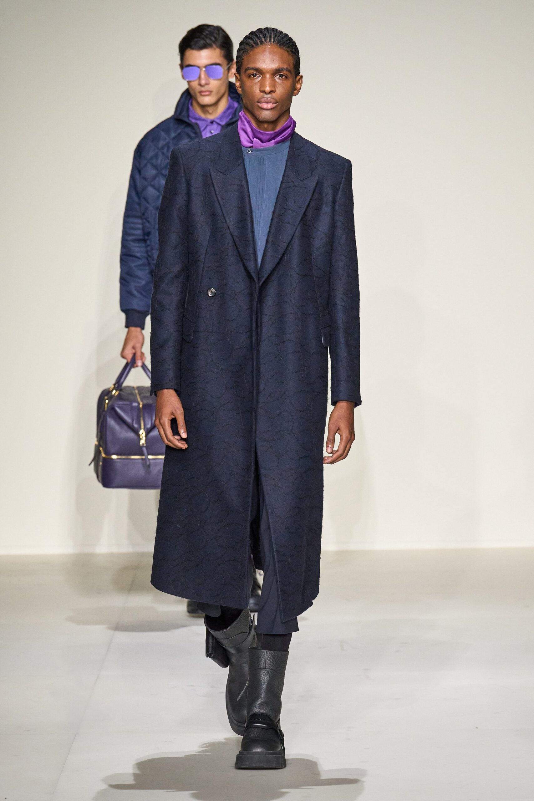 Emporio Armani F/W 23 Menswear Look 64