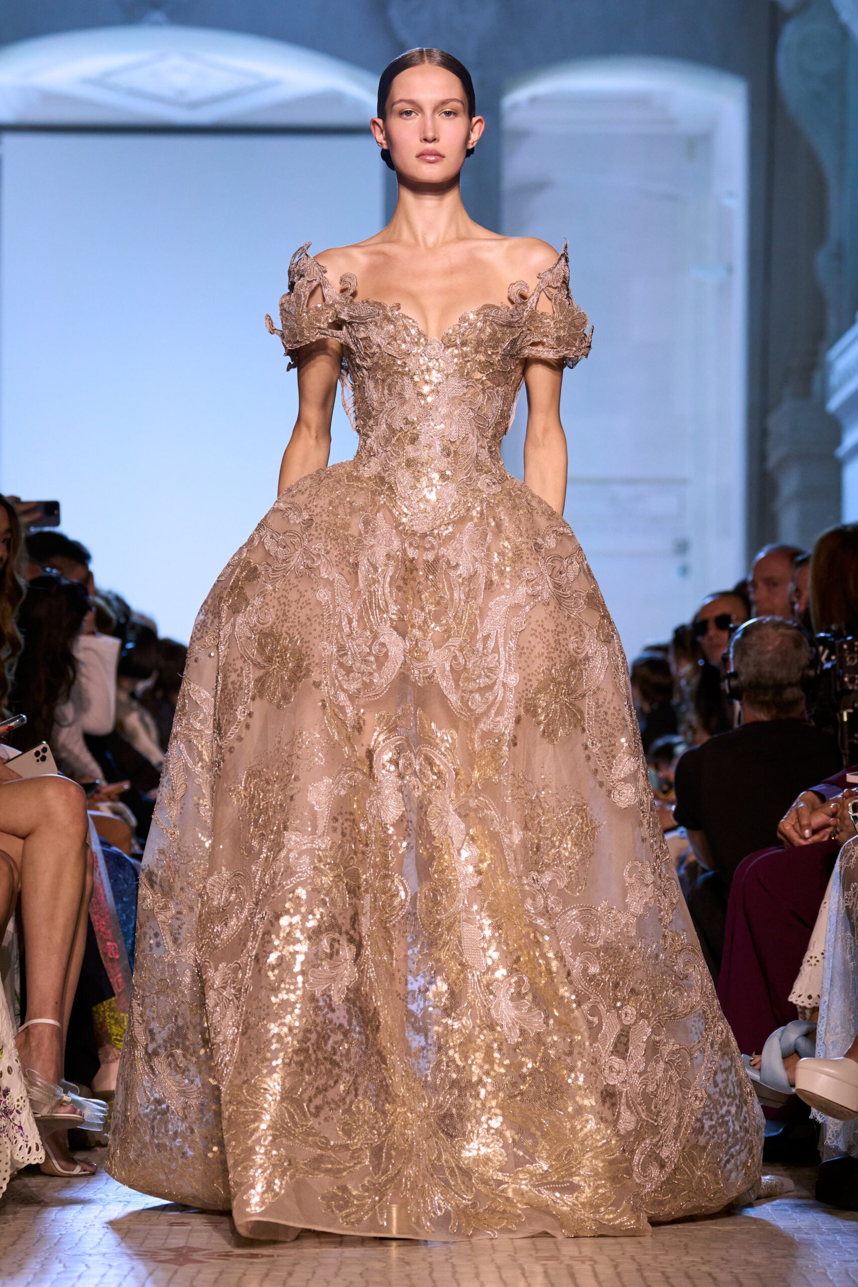 Elie Saab F/W 23 Couture Look 65
