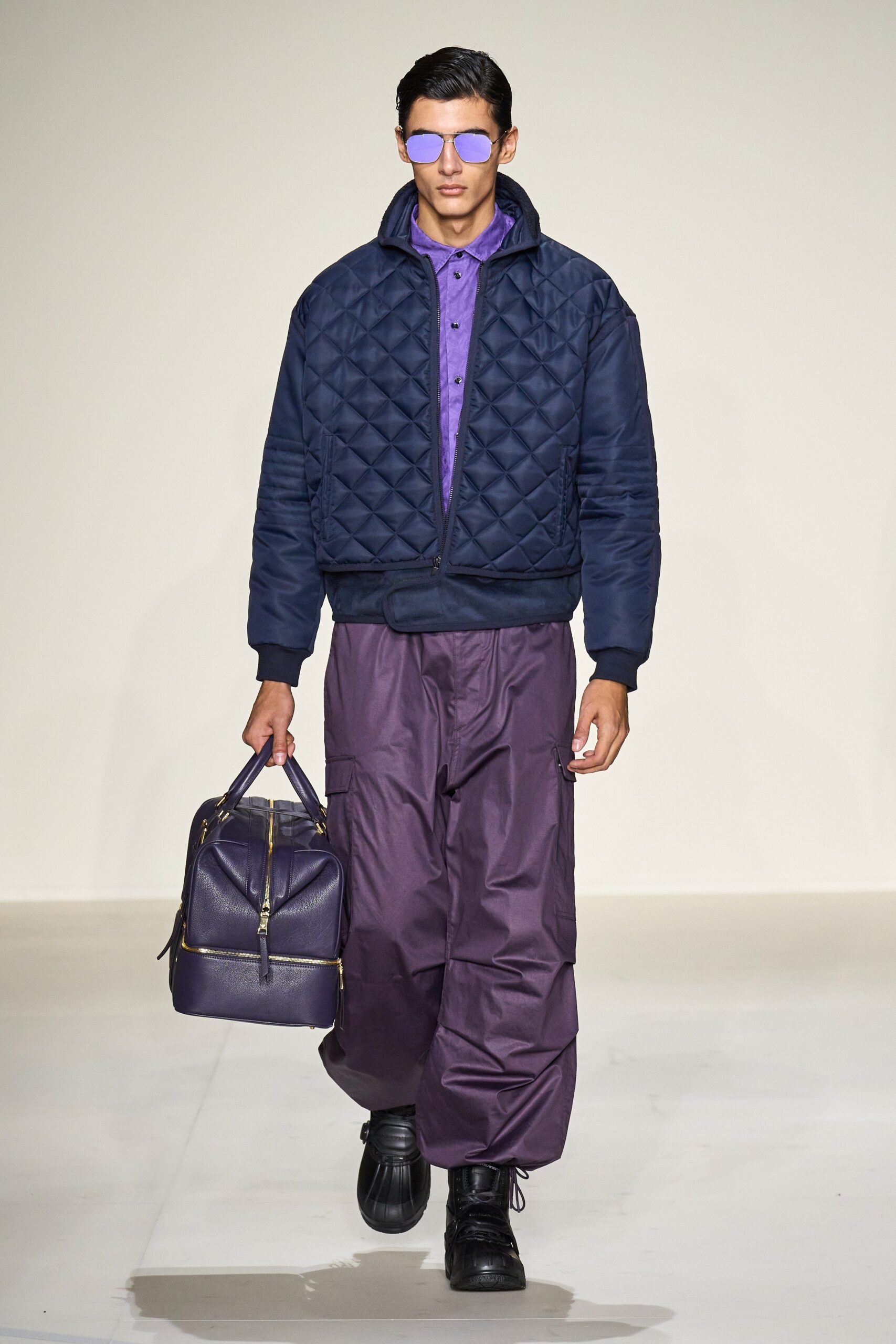 Emporio Armani F/W 23 Menswear Look 65
