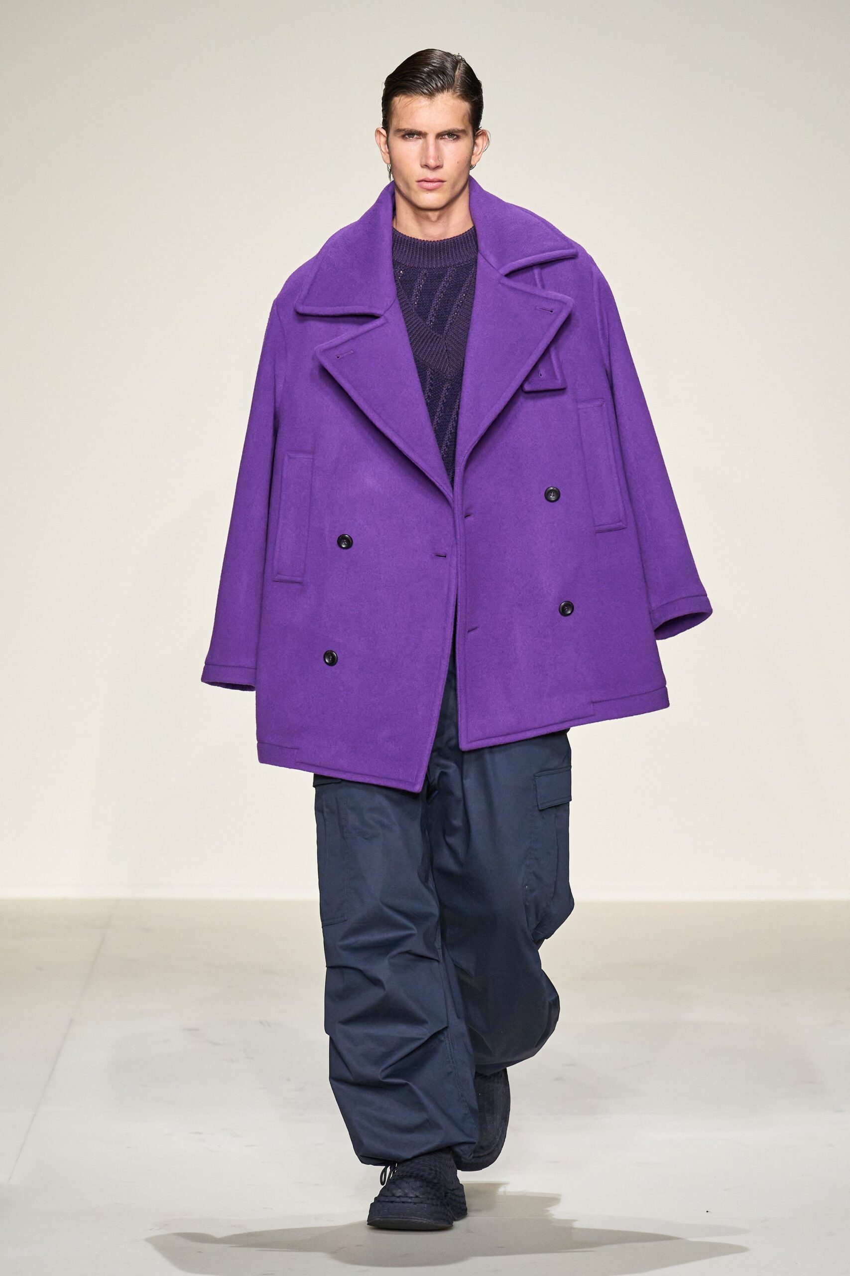 Emporio Armani F/W 23 Menswear Look 68