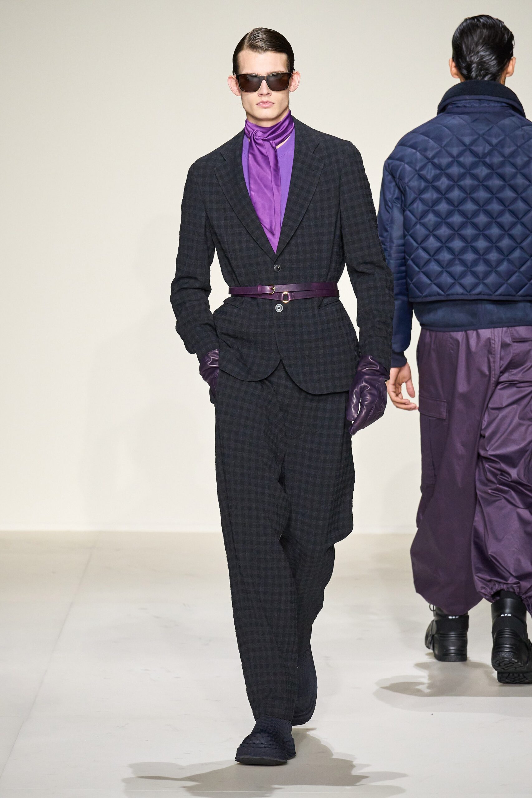 Emporio Armani F/W 23 Menswear Look 70