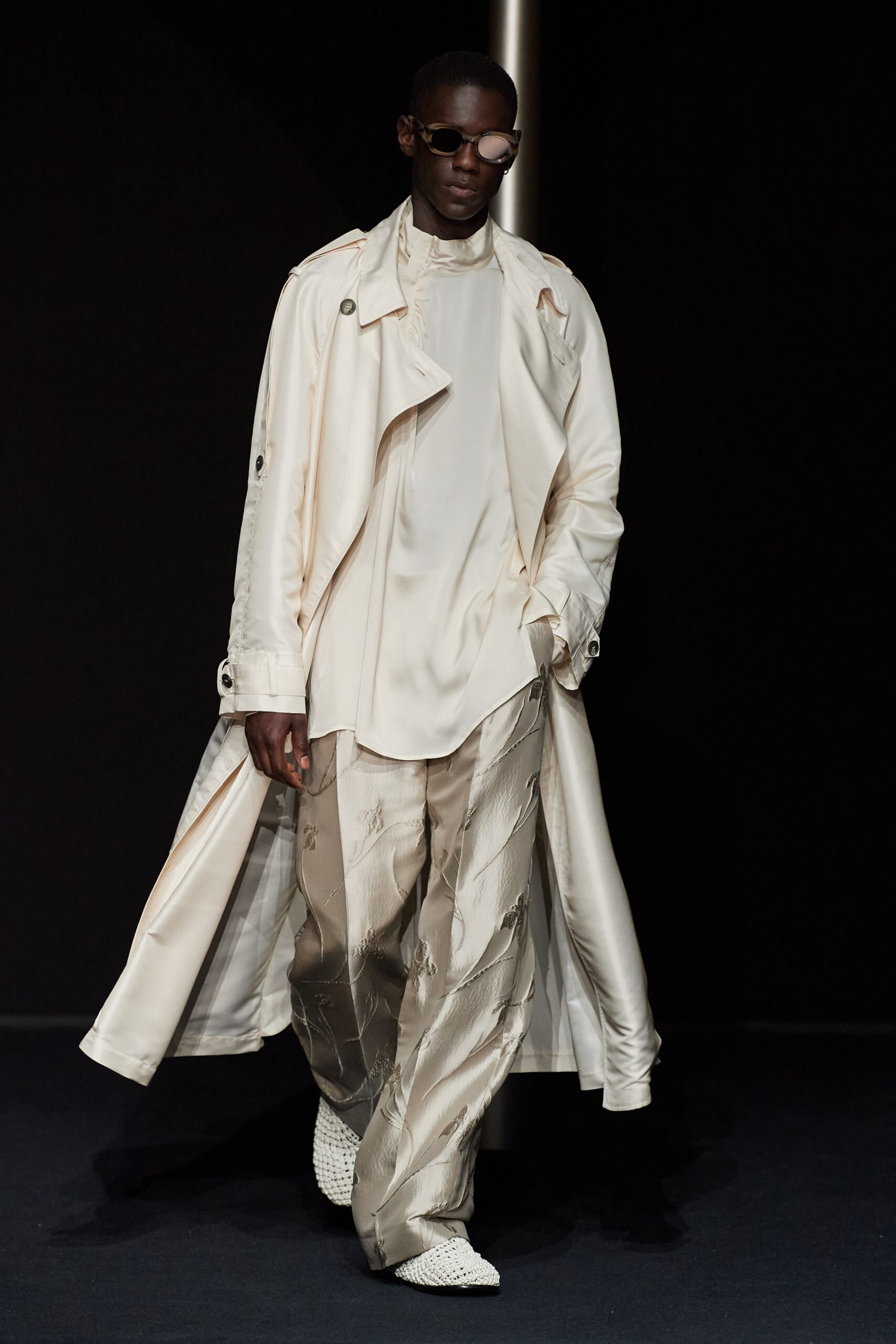 Emporio Armani S/S 24 Menswear Look 74