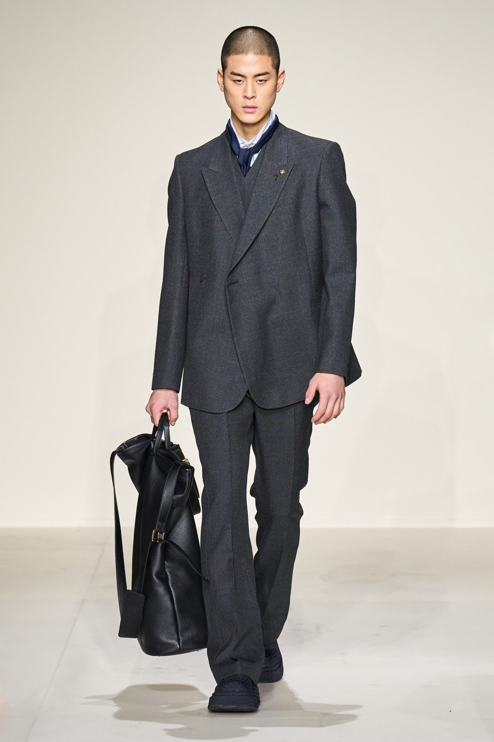 Emporio Armani F/W 23 Menswear Look 79