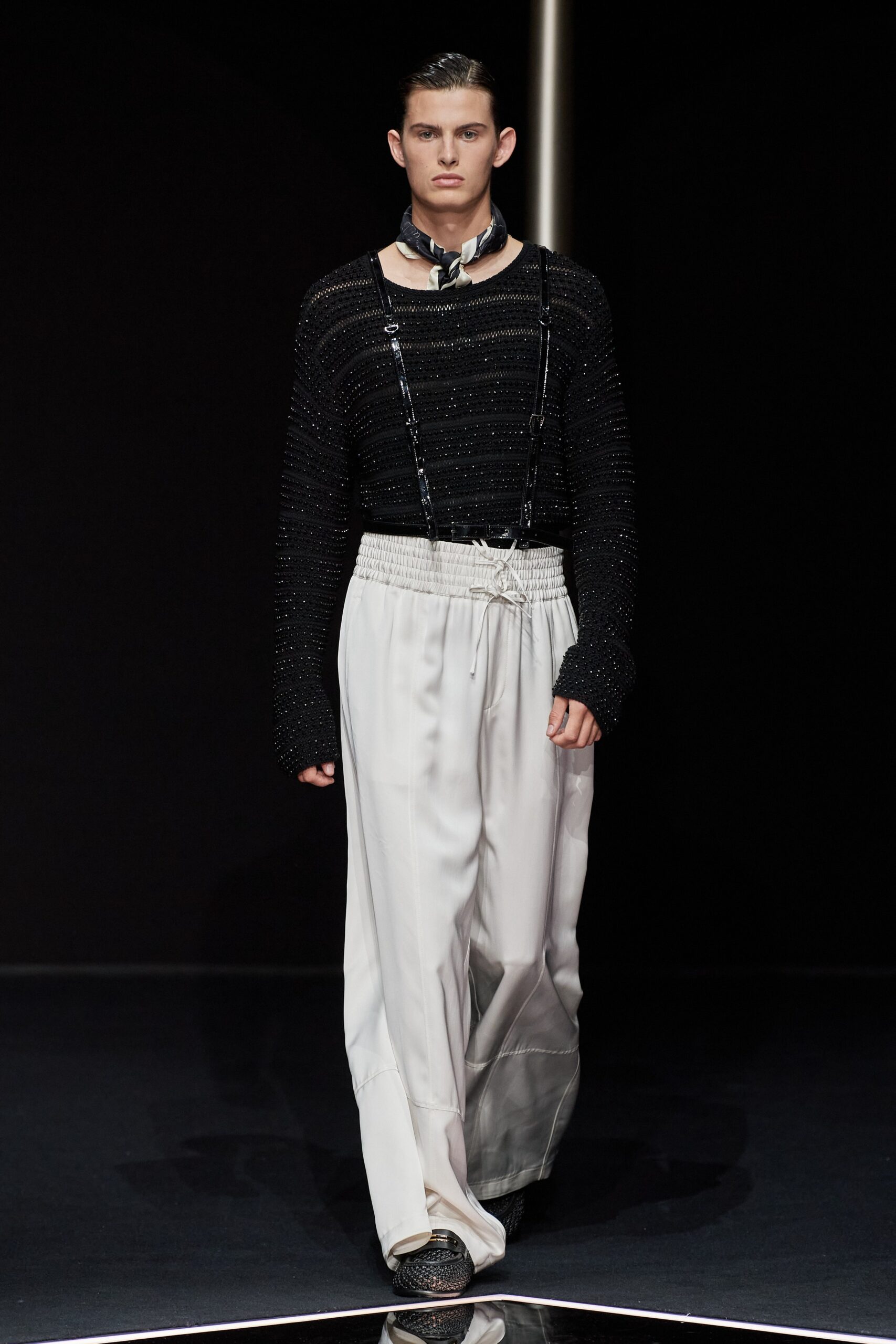 Emporio Armani S/S 24 Menswear Look 84