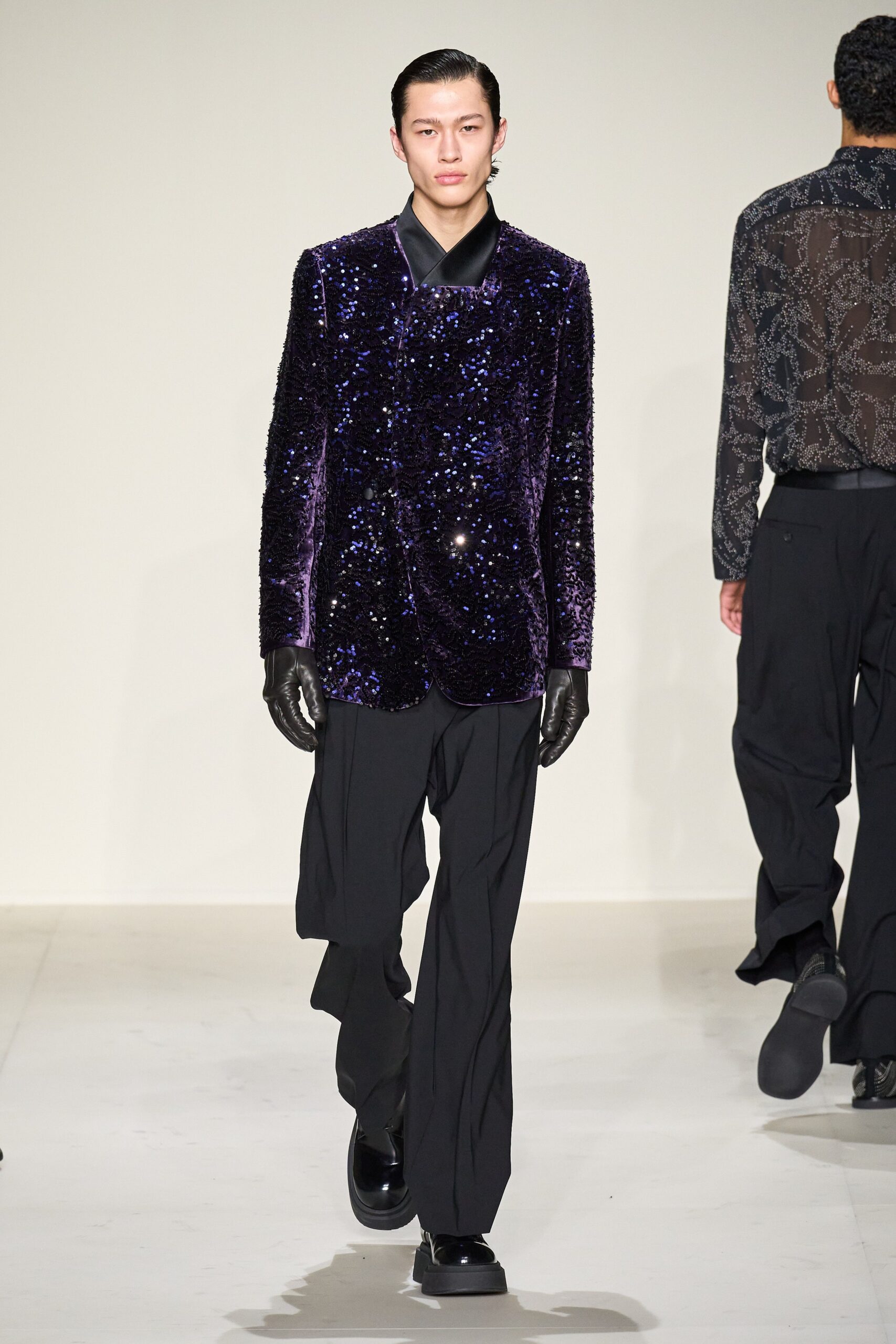 Emporio Armani F/W 23 Menswear Look 91