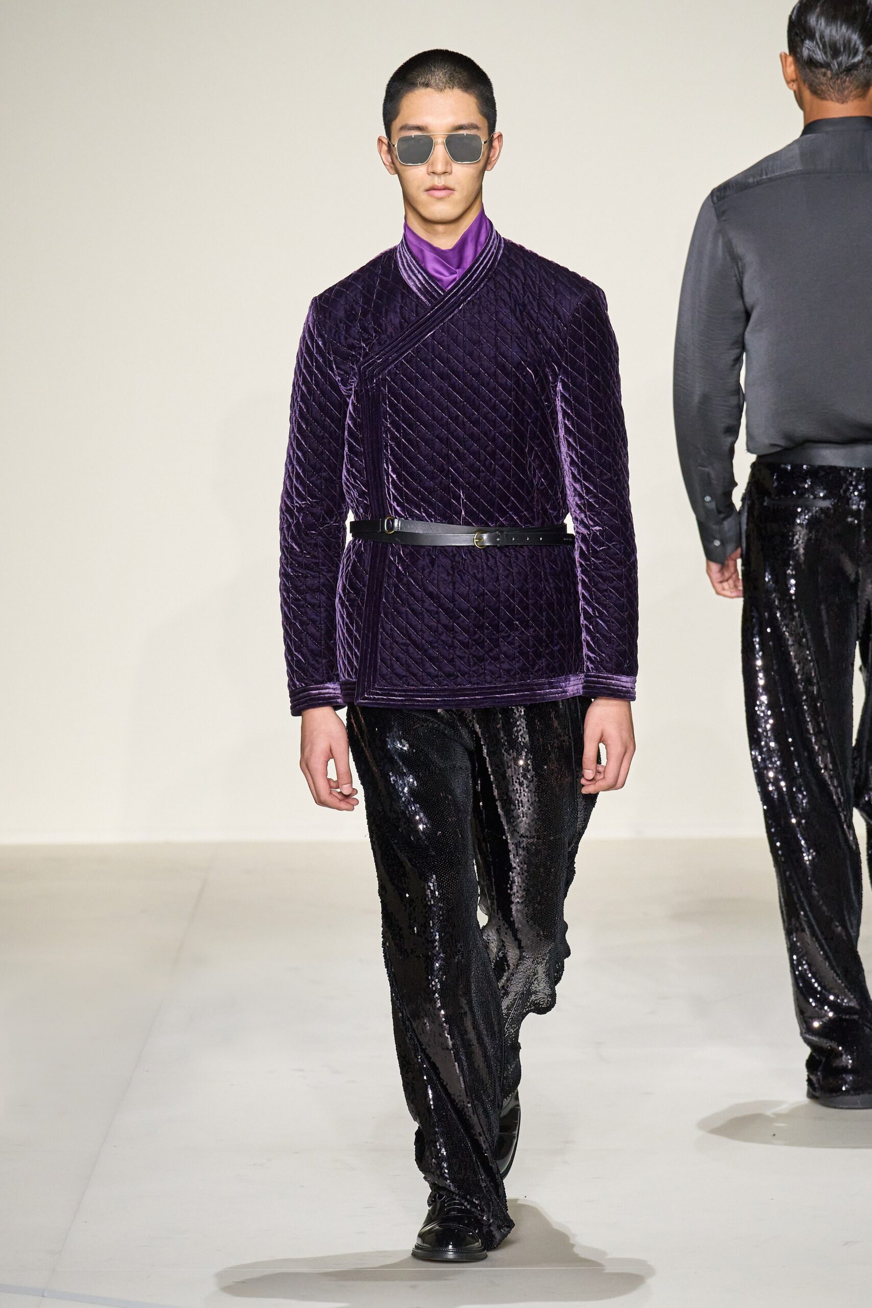 Emporio Armani F/W 23 Menswear Look 94