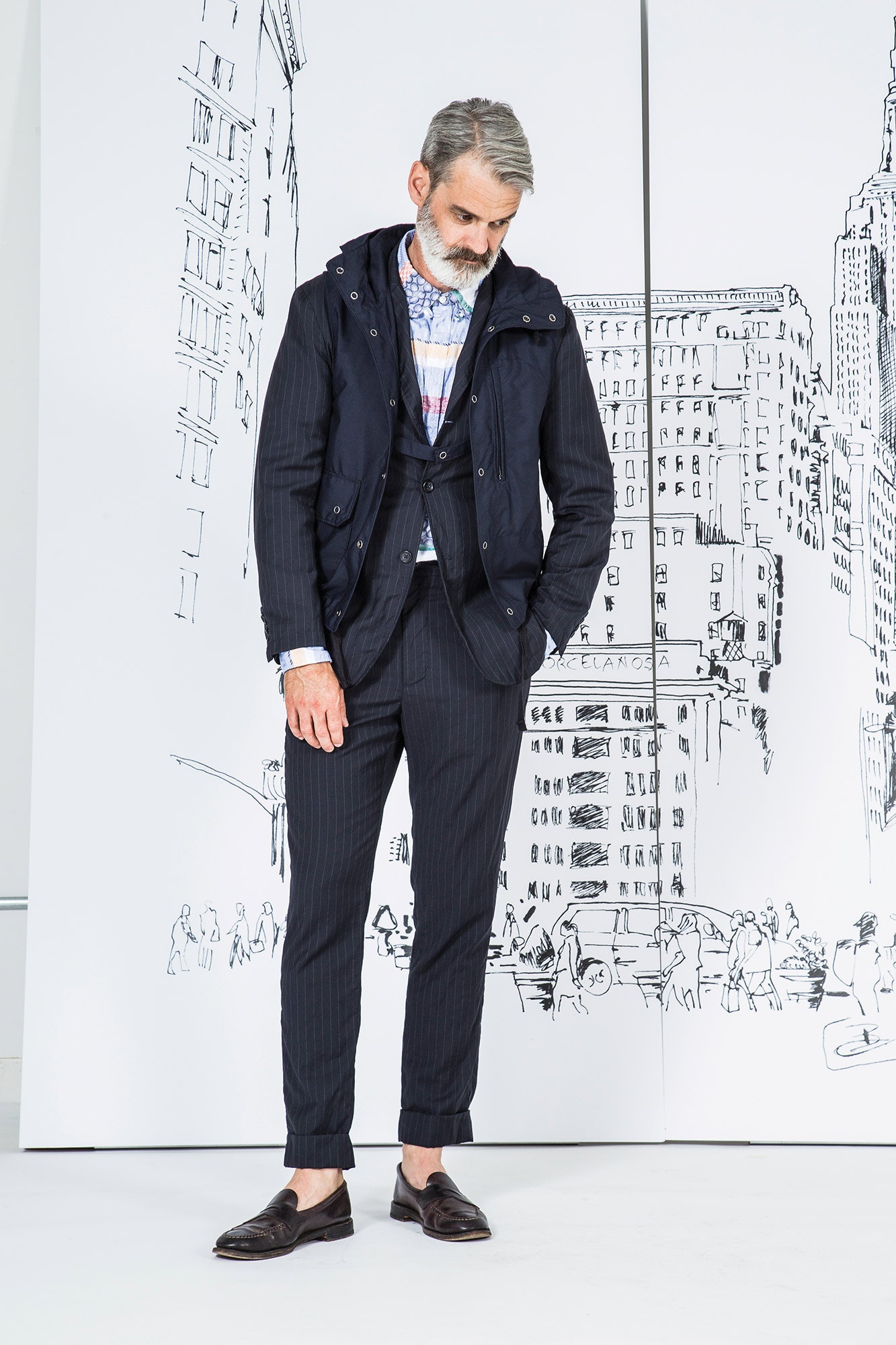 Engineered Garments S/S 17 Menswear Look 2
