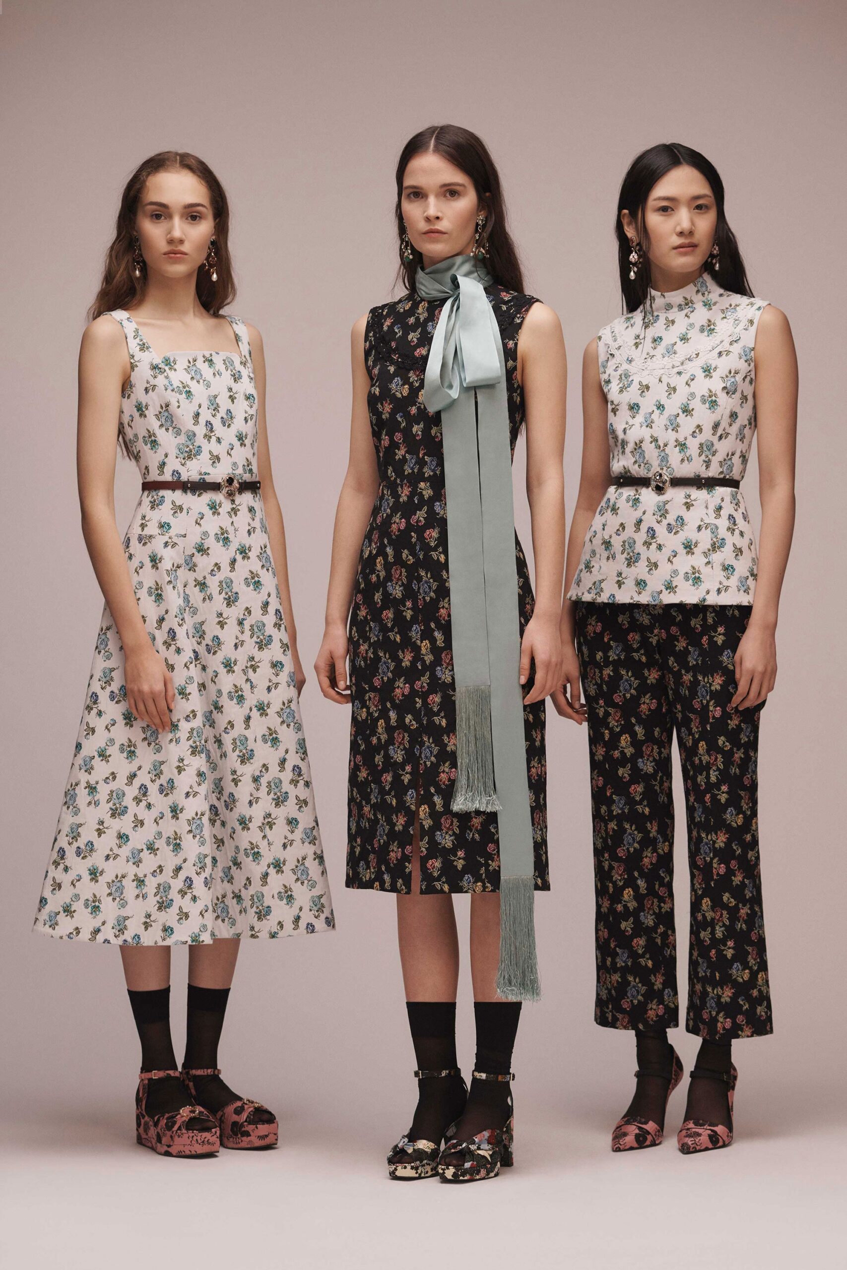 Erdem F/W 18 Look 3