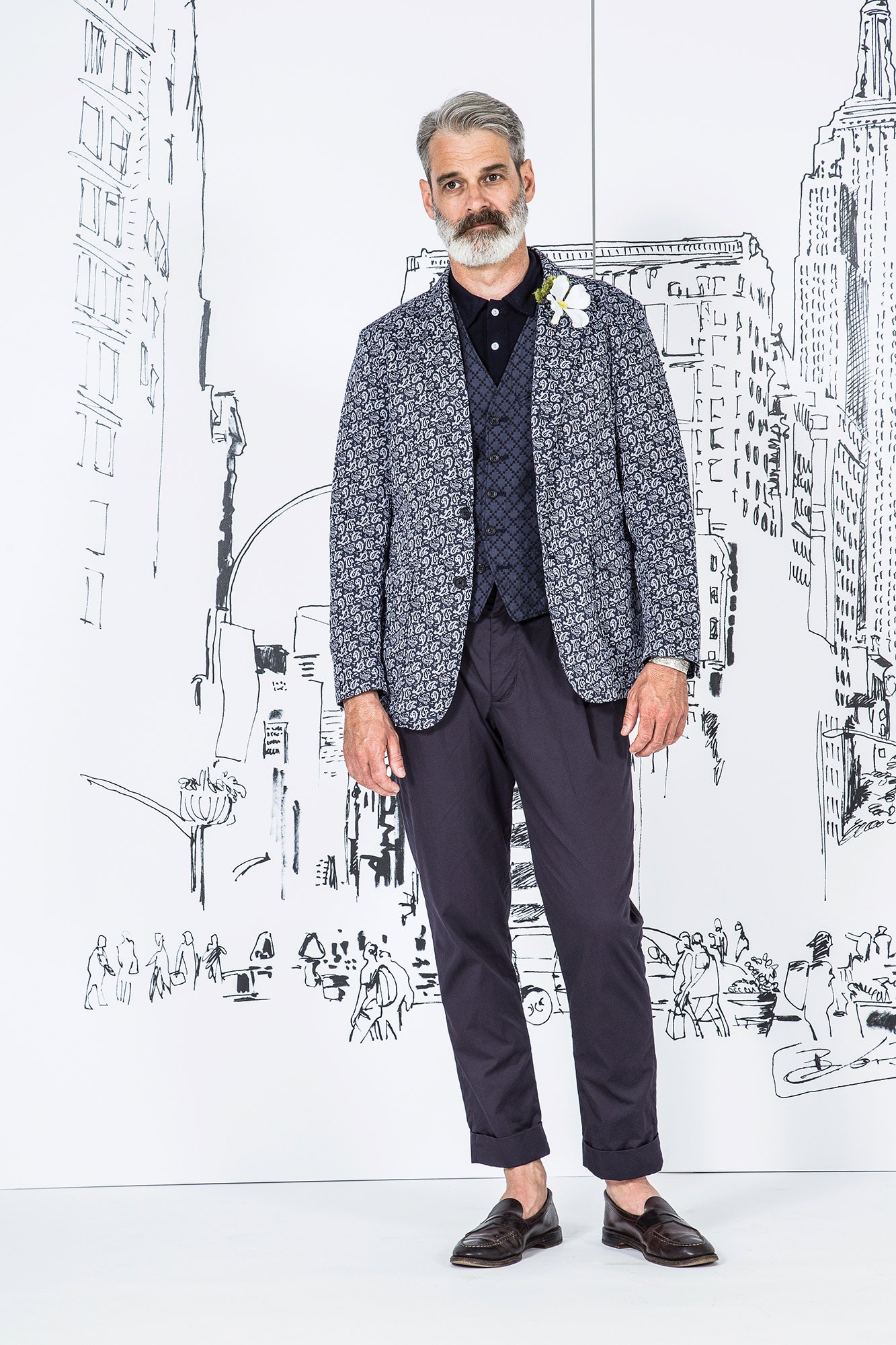 Engineered Garments S/S 17 Menswear Look 4