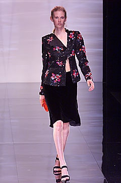 Emporio Armani F/W 01 Look 55