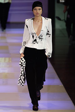 Emporio Armani F/W 02 Look 73