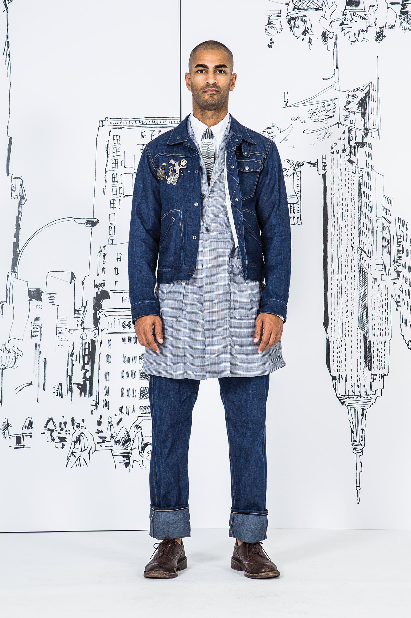 Engineered Garments S/S 17 Menswear Look 13
