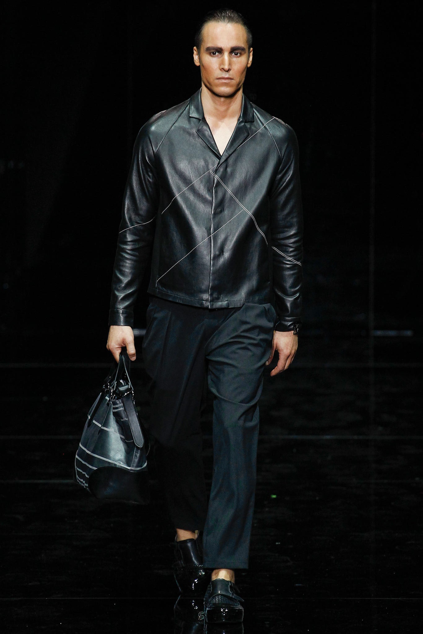 Emporio Armani S/S 15 Menswear Look 7
