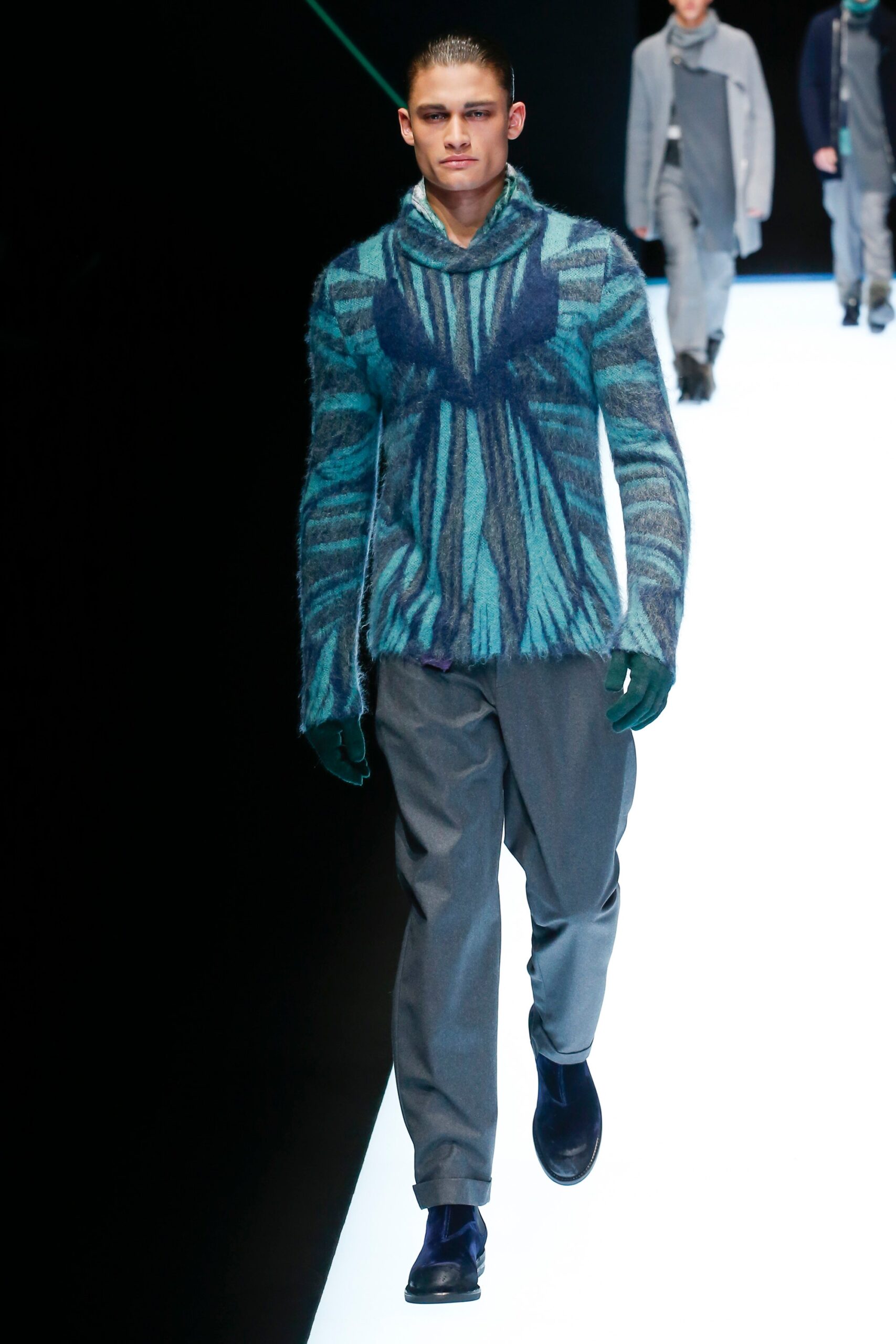 Emporio Armani F/W 18 Menswear Look 5