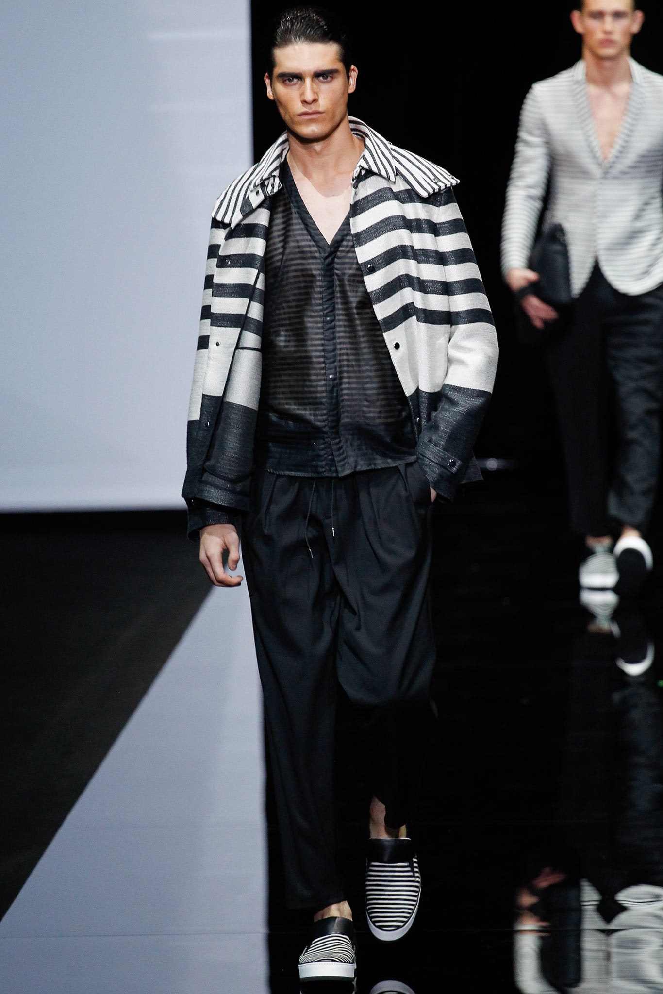 Emporio Armani S/S 15 Menswear Look 8