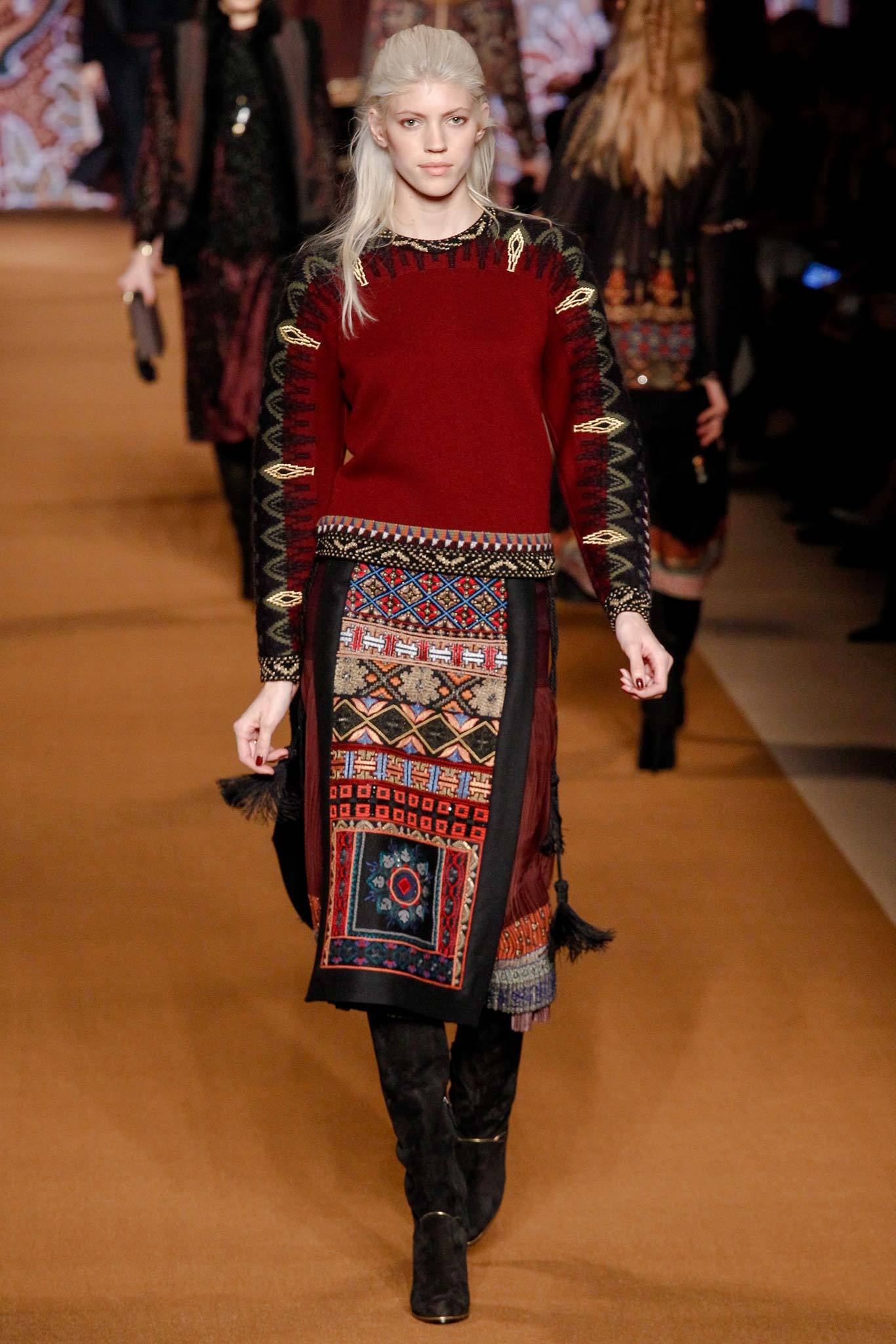 Etro F/W 14 Look 3