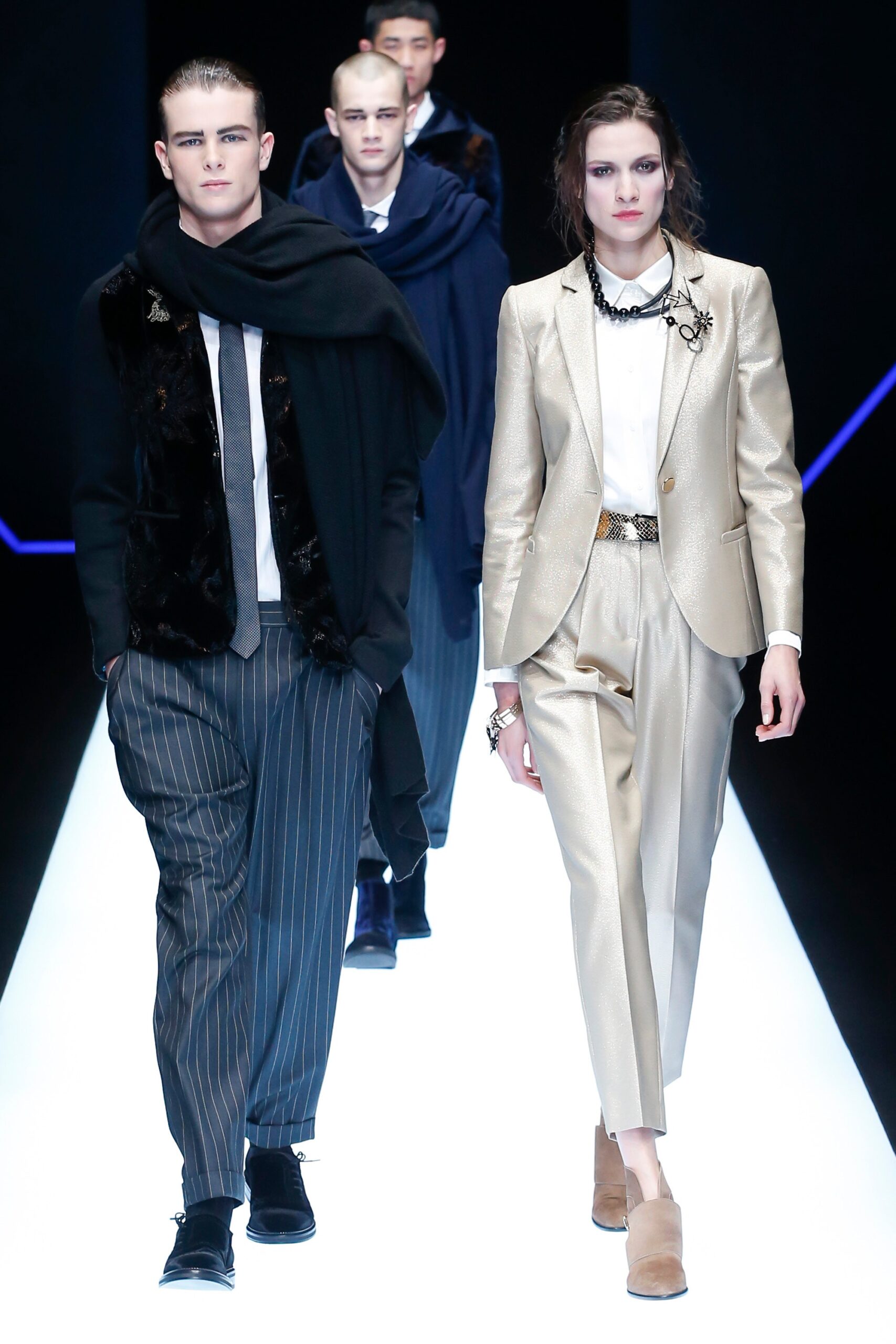 Emporio Armani F/W 18 Menswear Look 7