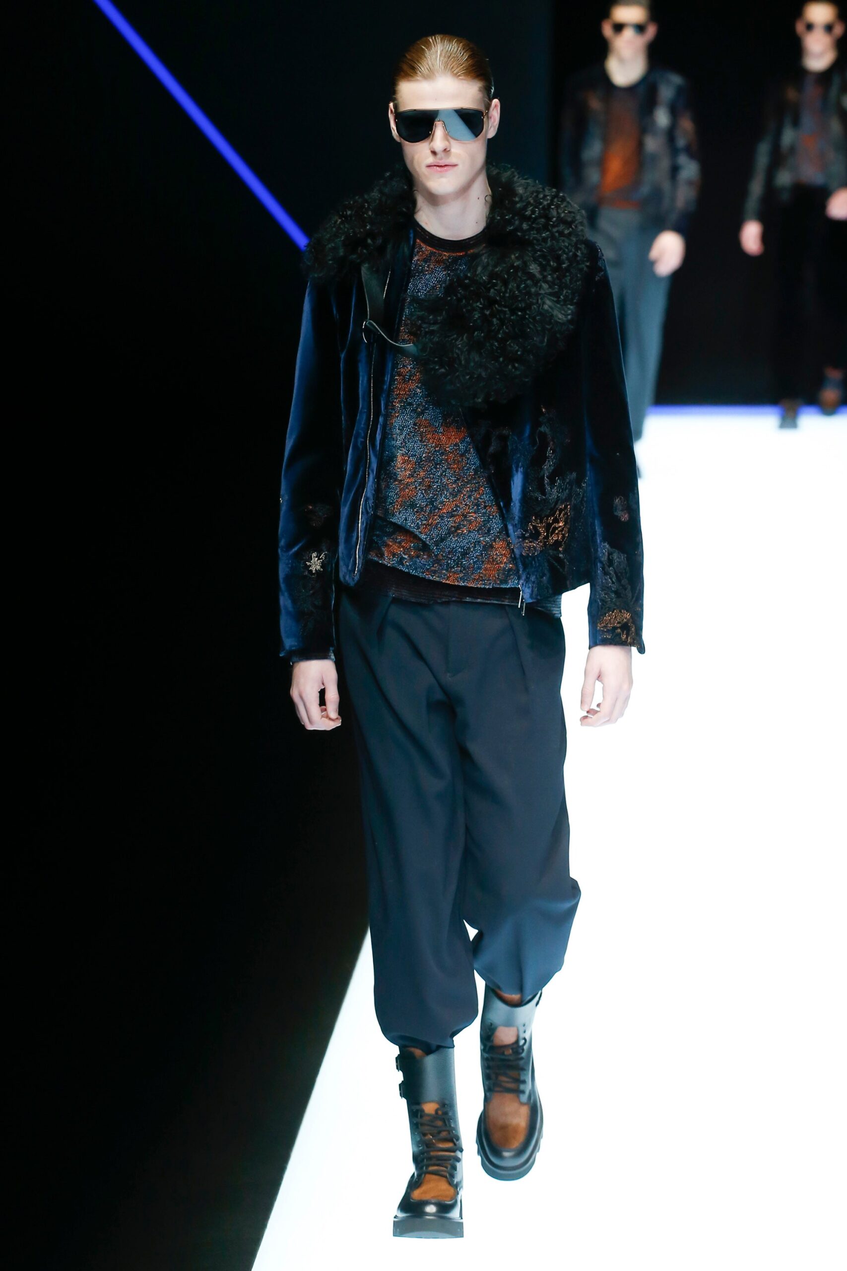 Emporio Armani F/W 18 Menswear Look 10