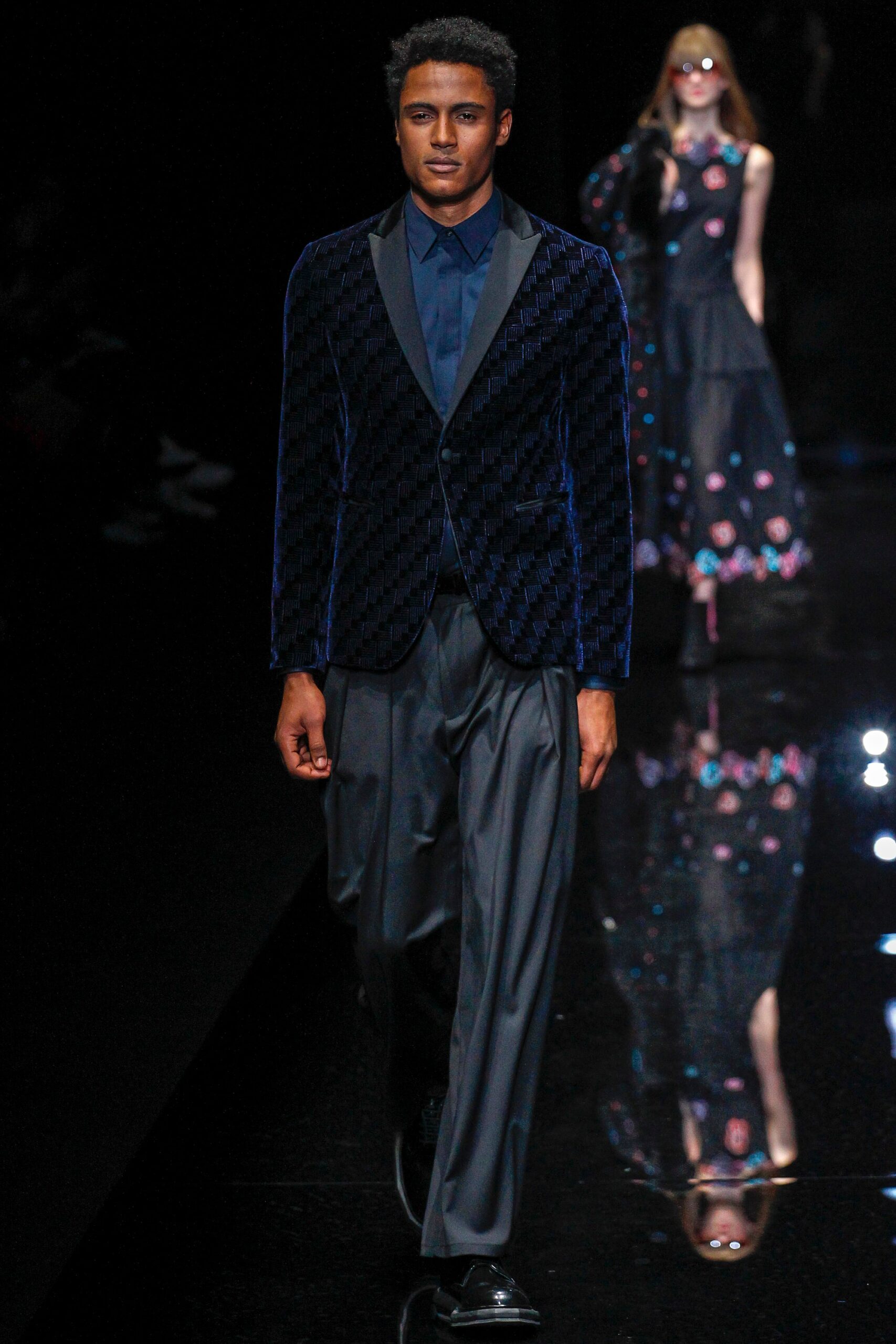Emporio Armani F/W 17 Look 4