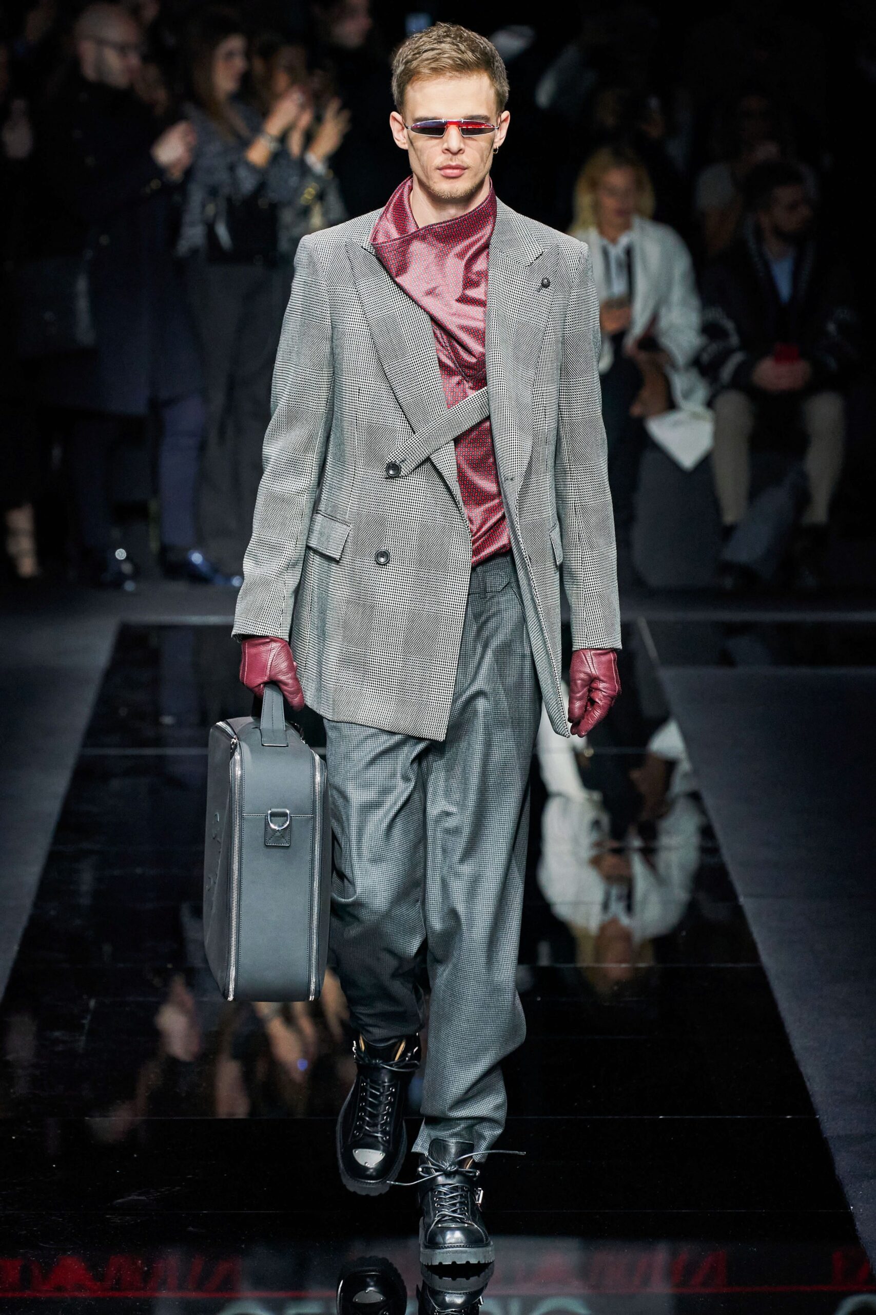 Emporio Armani F/W 20 Menswear Look 1