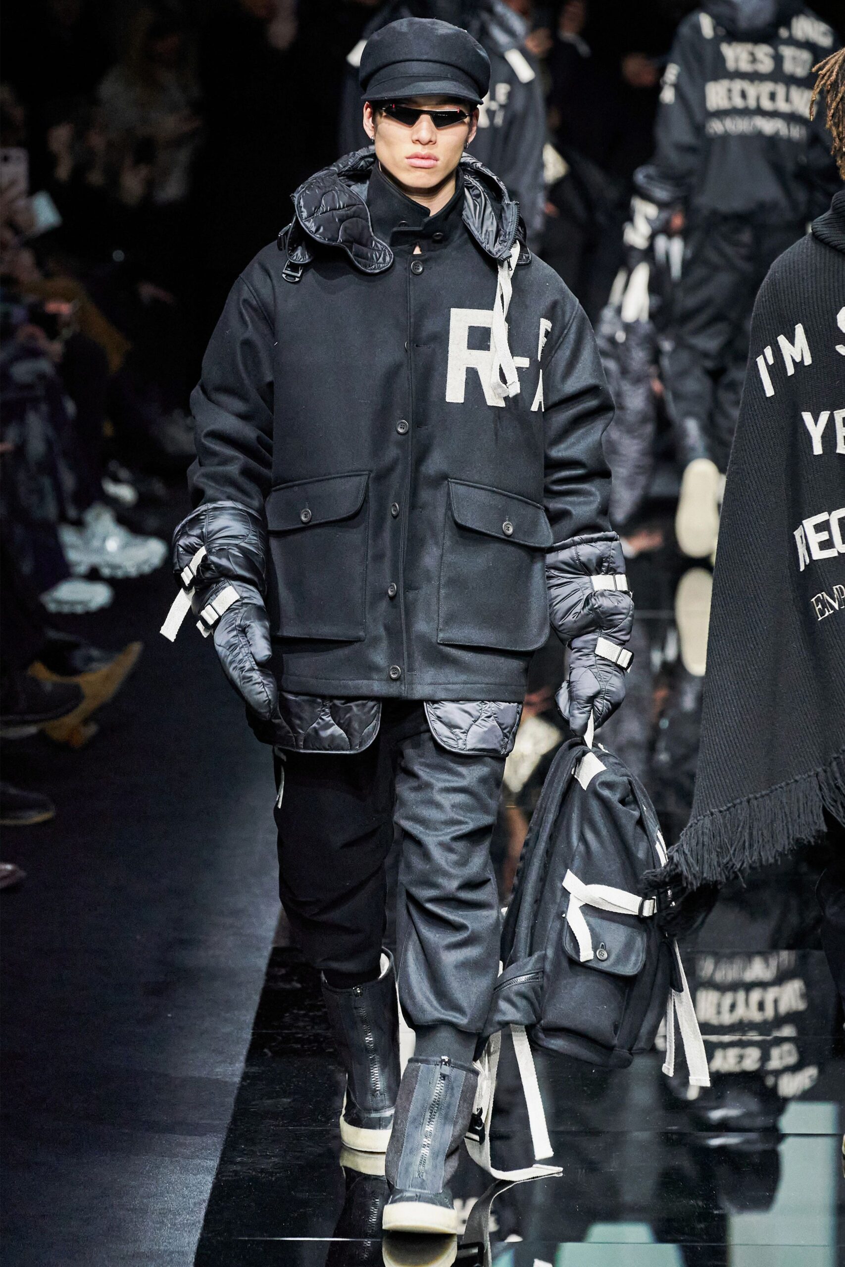 Emporio Armani F/W 20 Menswear Look 49