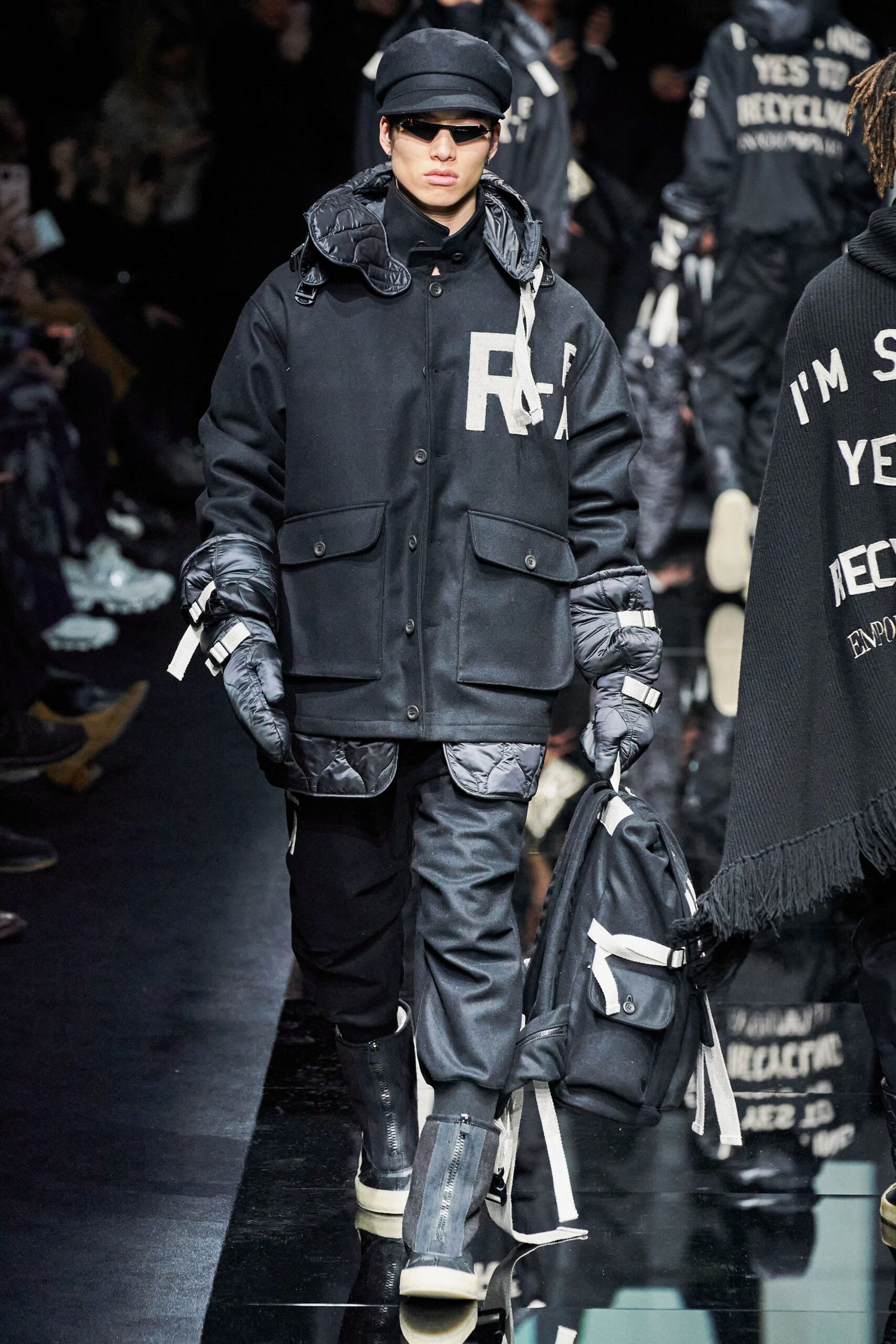 Emporio Armani F/W 20 Menswear Look 52