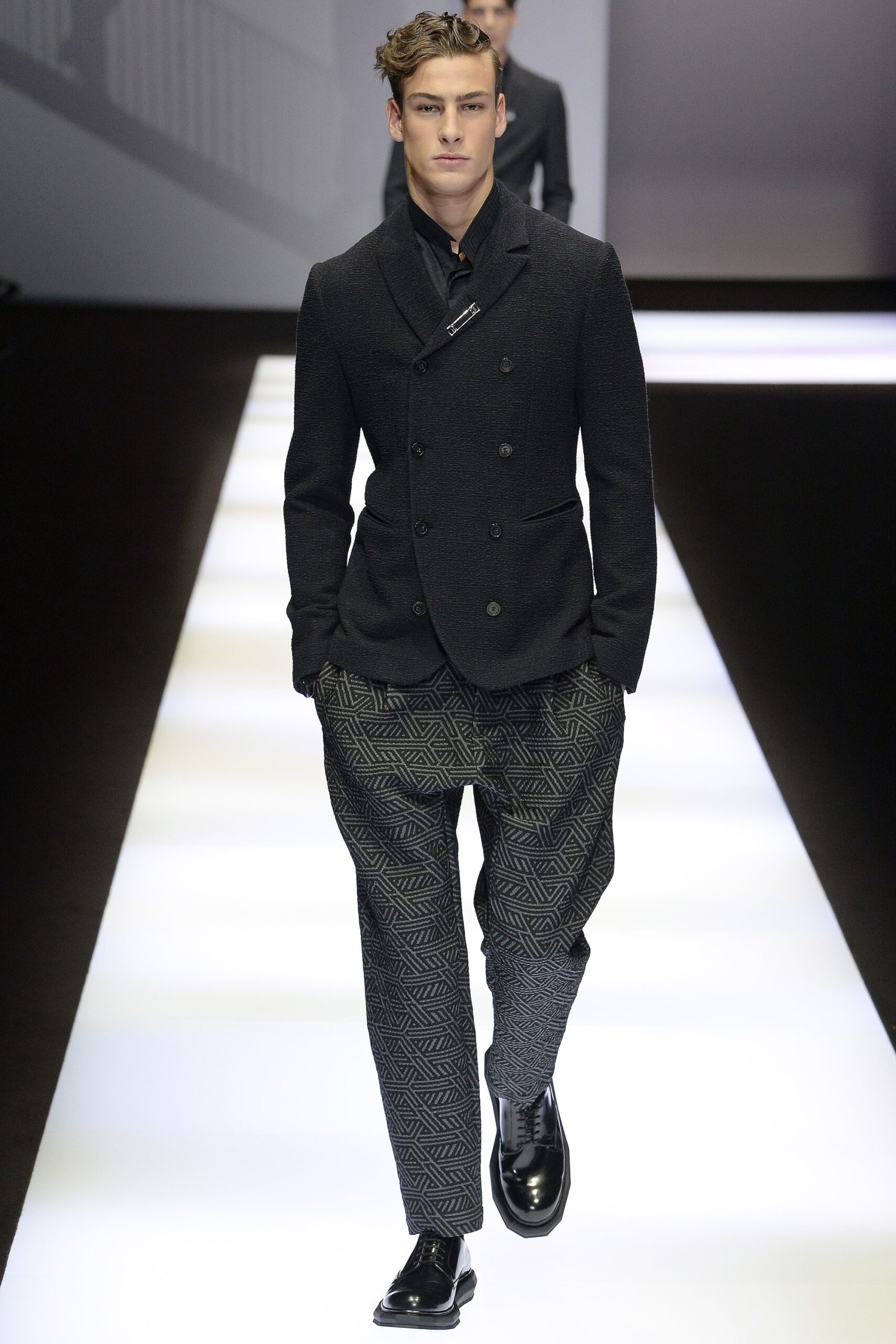 Emporio Armani F/W 17 Menswear Look 5