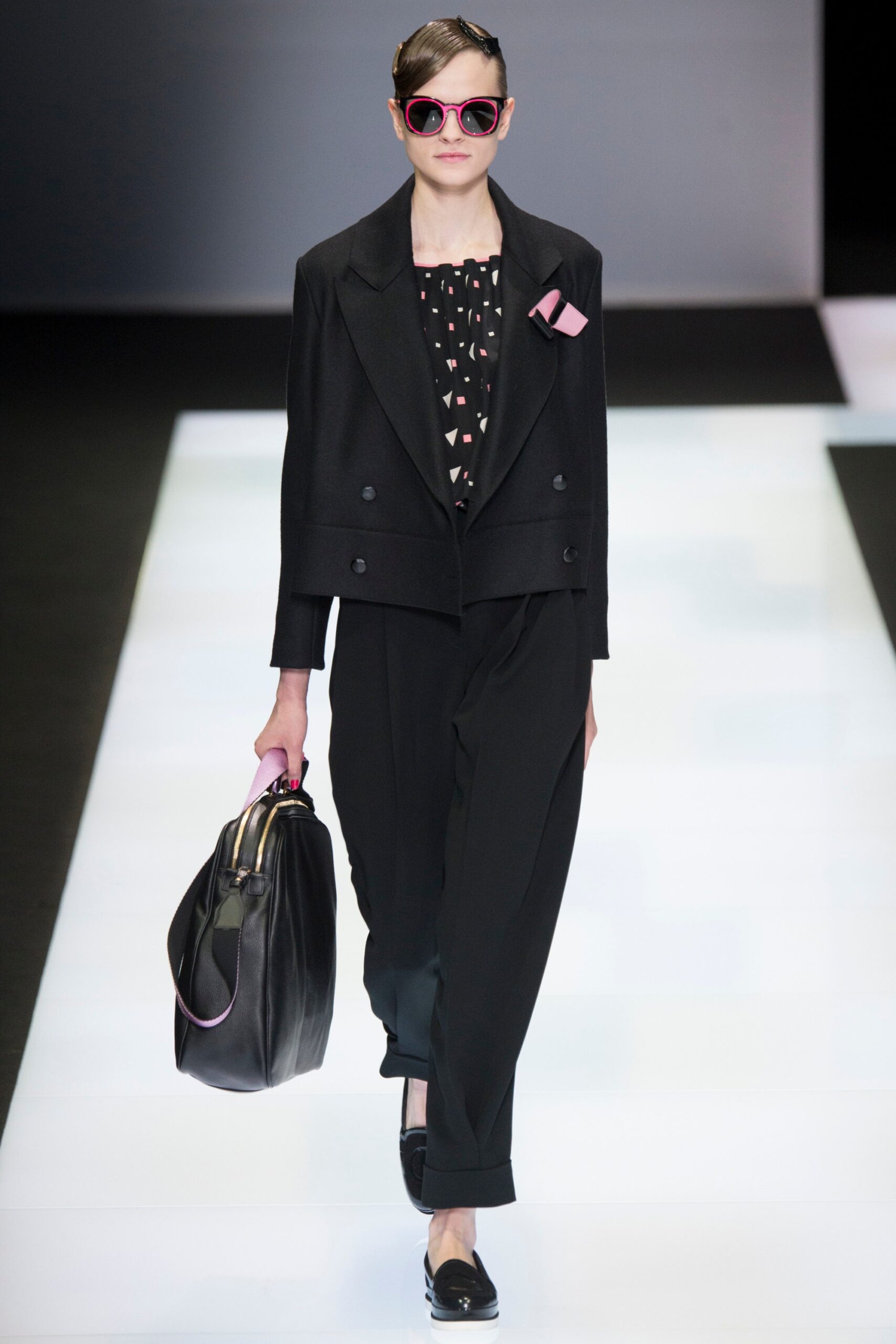 Emporio Armani F/W 16 Look 8
