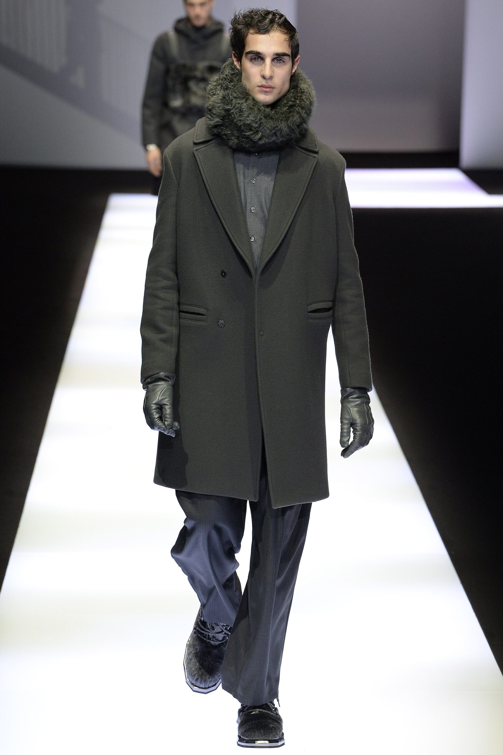 Emporio Armani F/W 17 Menswear Look 14
