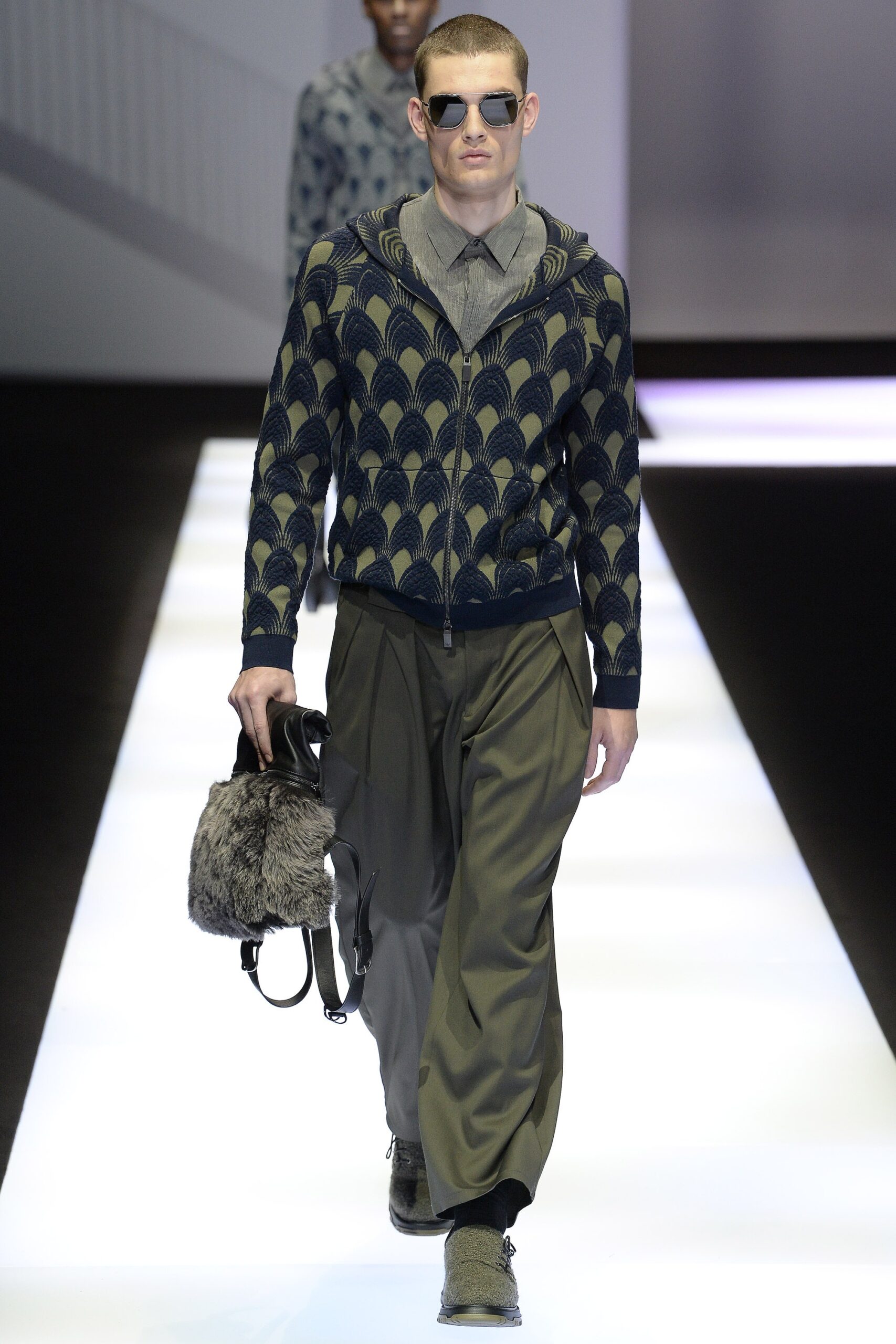 Emporio Armani F/W 17 Menswear Look 22