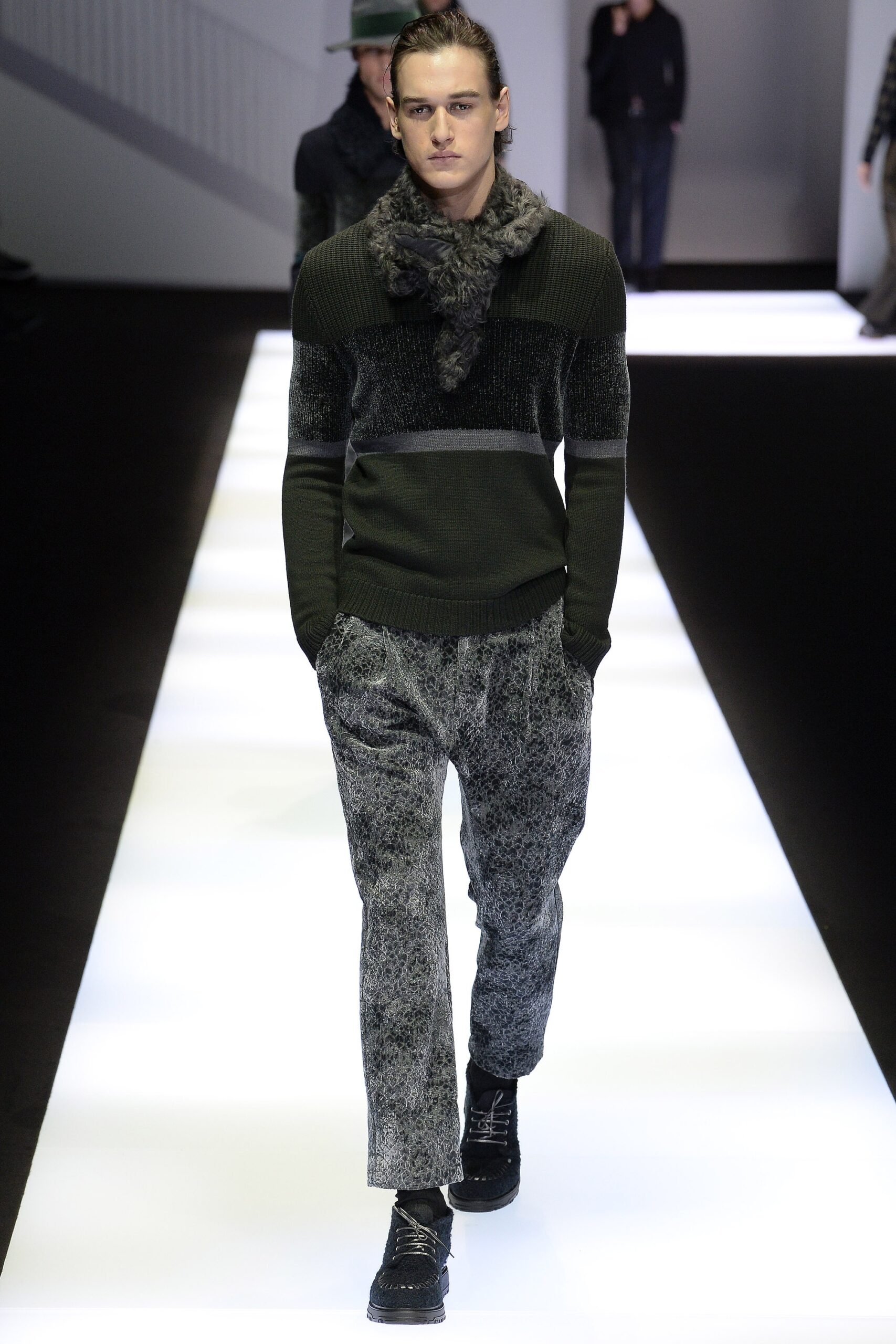 Emporio Armani F/W 17 Menswear Look 24