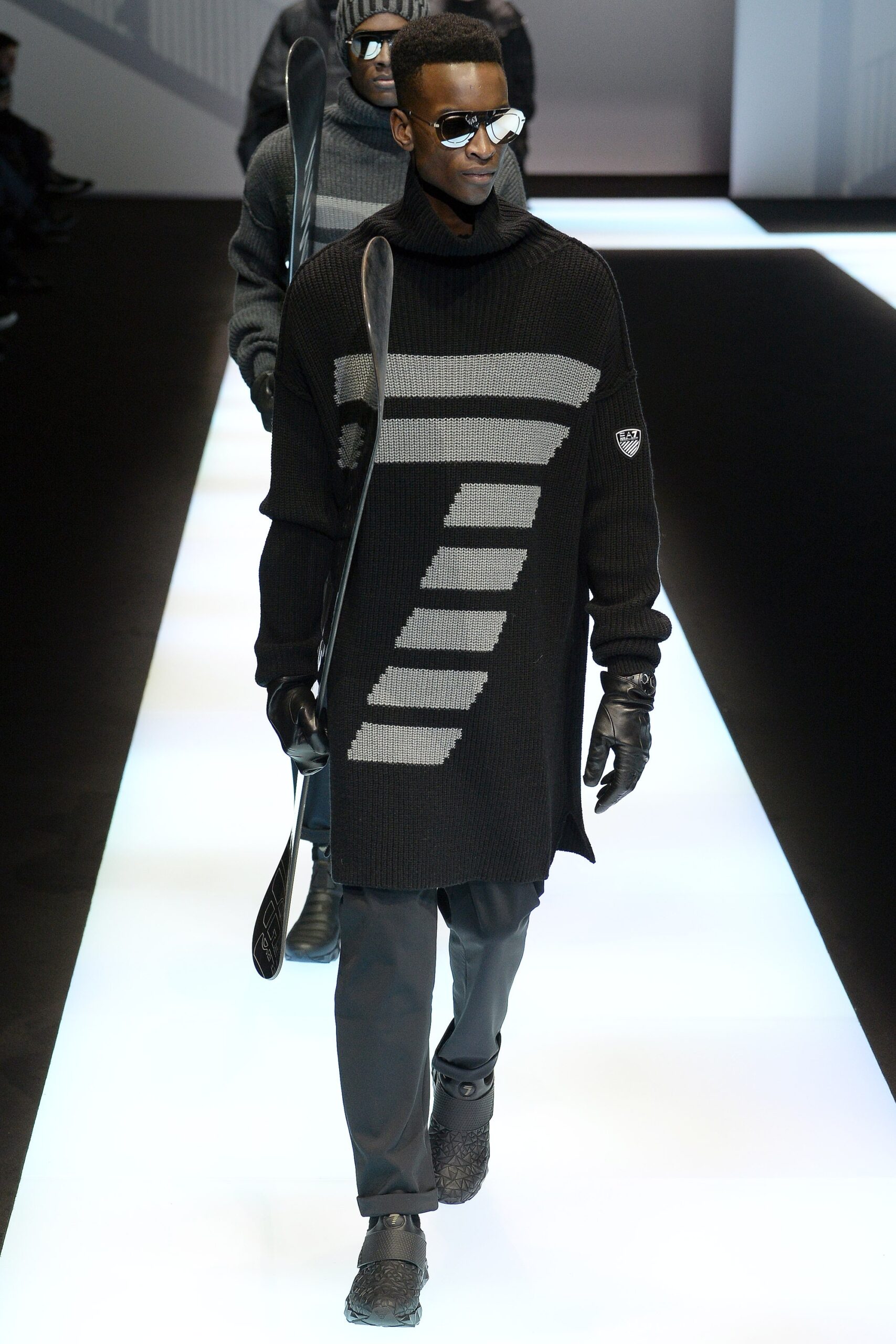 Emporio Armani F/W 17 Menswear Look 54