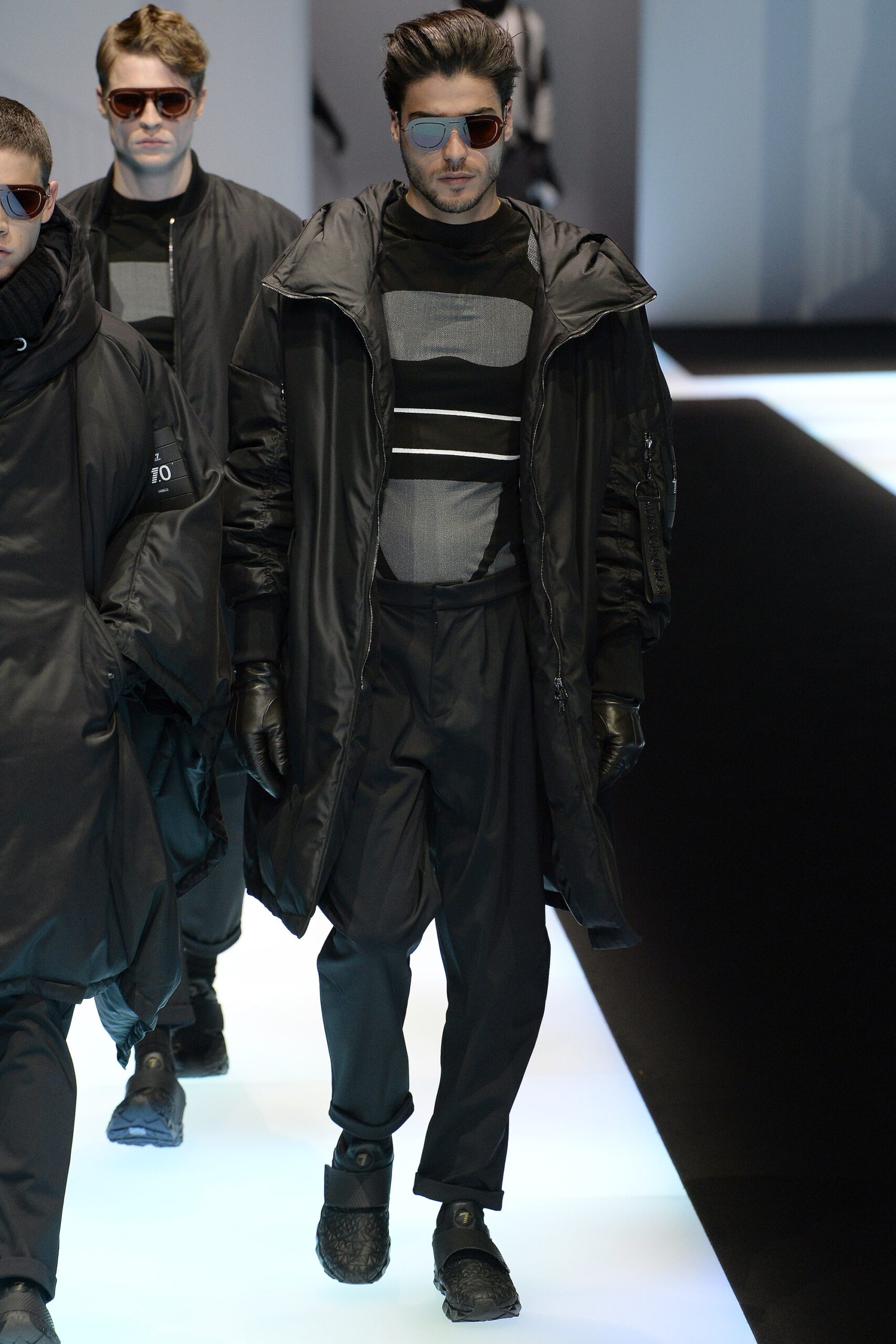 Emporio Armani F/W 17 Menswear Look 56