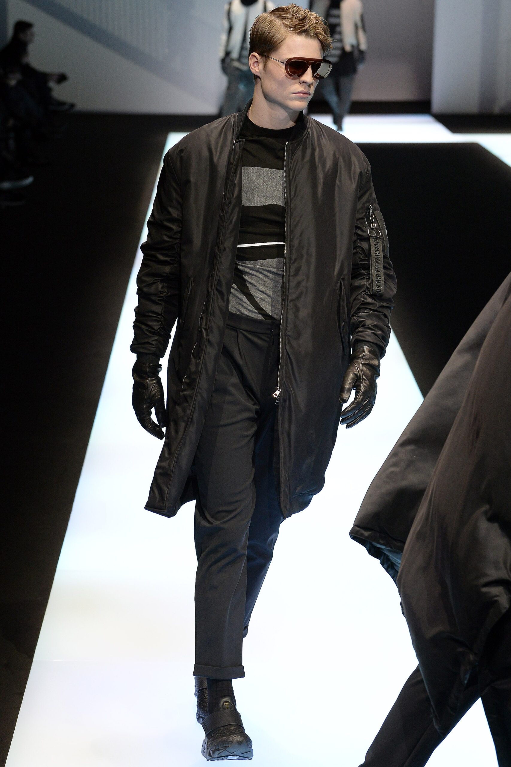 Emporio Armani F/W 17 Menswear Look 57