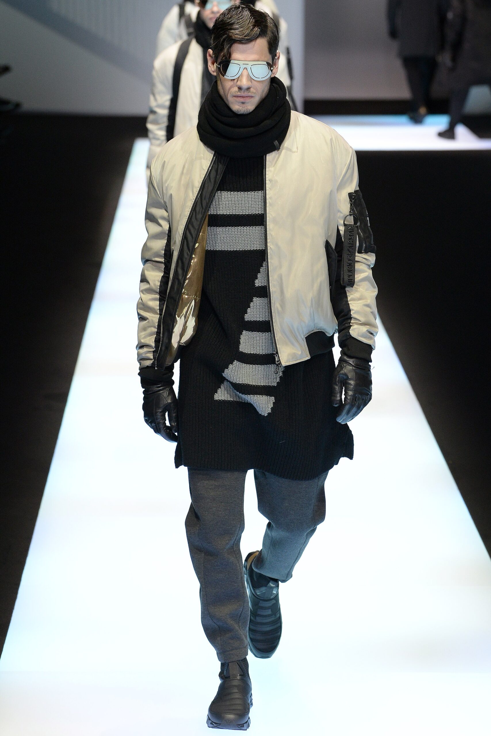 Emporio Armani F/W 17 Menswear Look 59