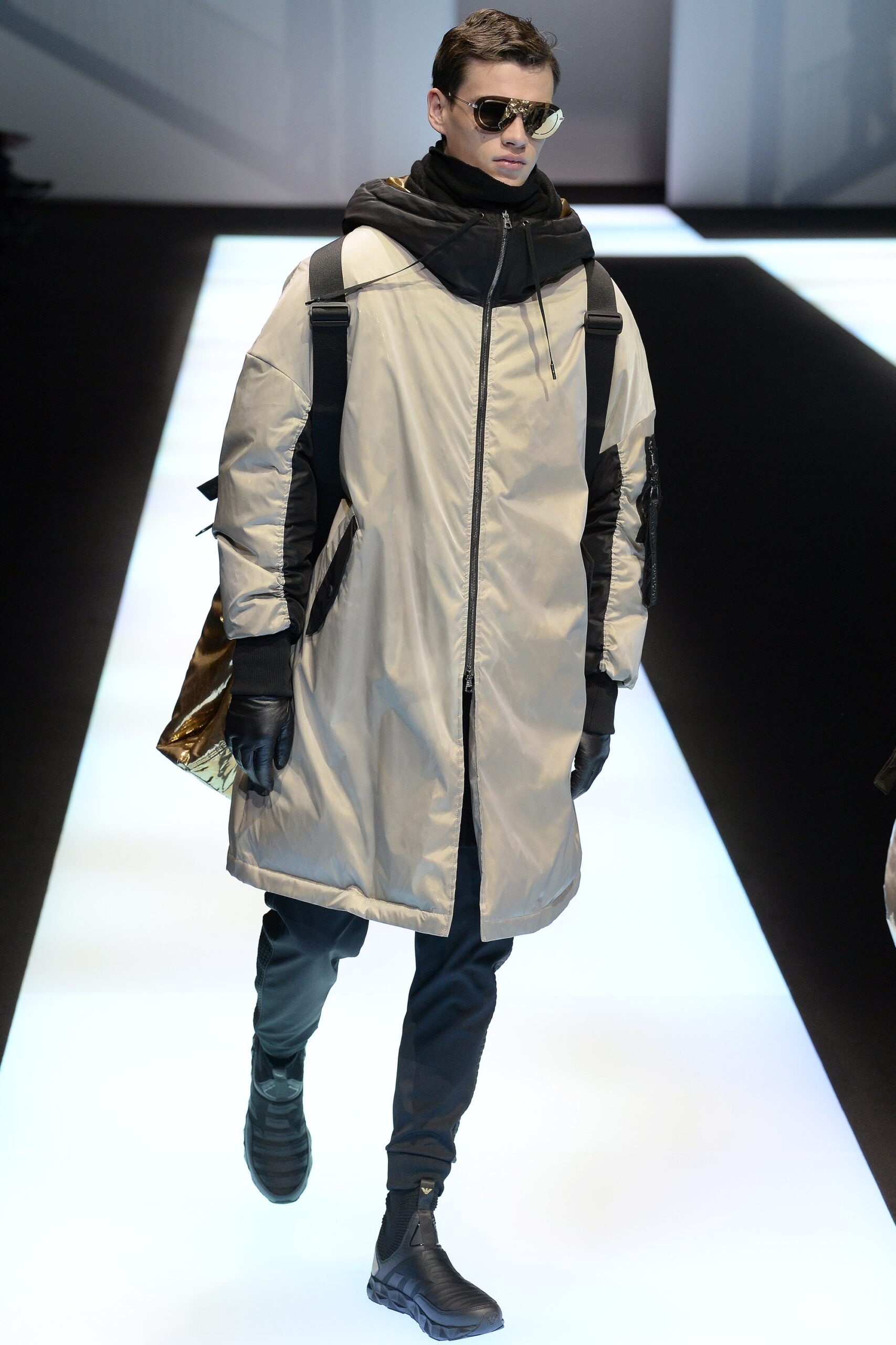 Emporio Armani F/W 17 Menswear Look 63