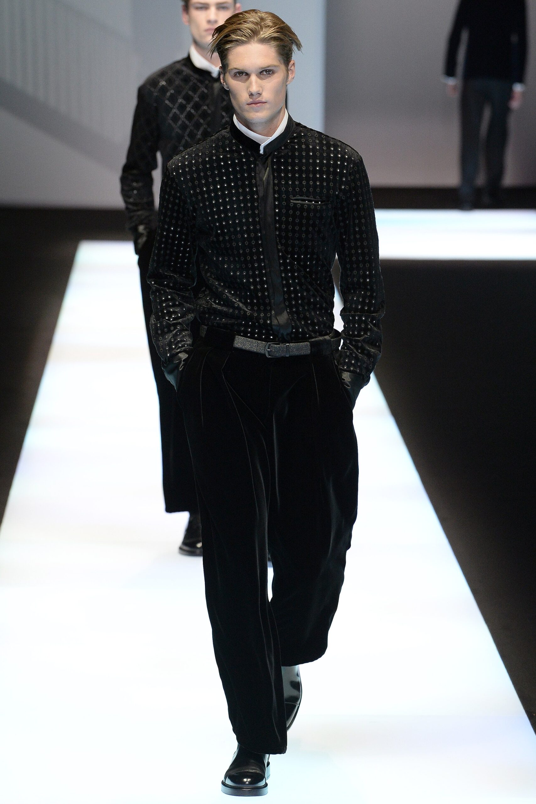 Emporio Armani F/W 17 Menswear Look 68