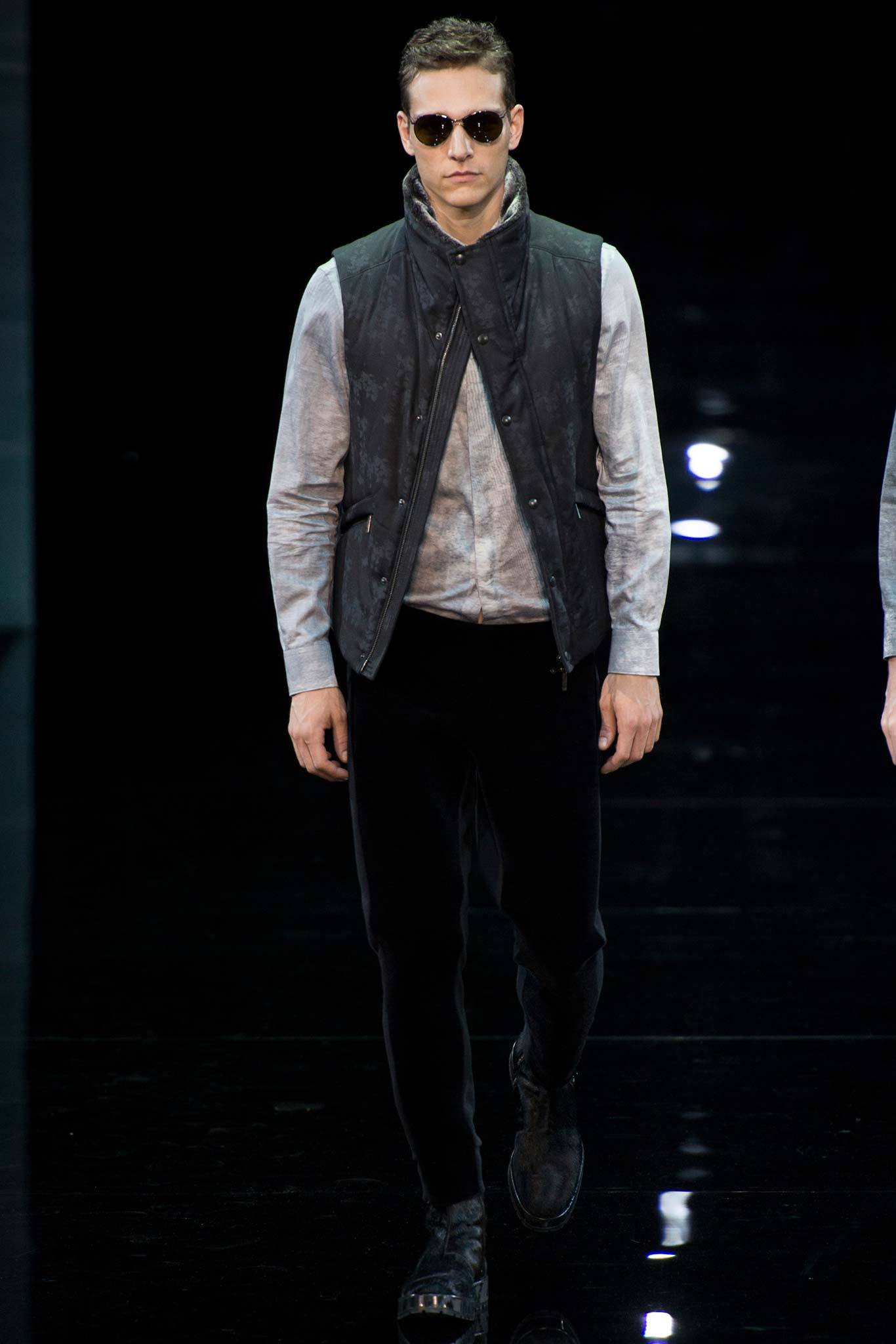 Emporio Armani F/W 14 Menswear Look 13