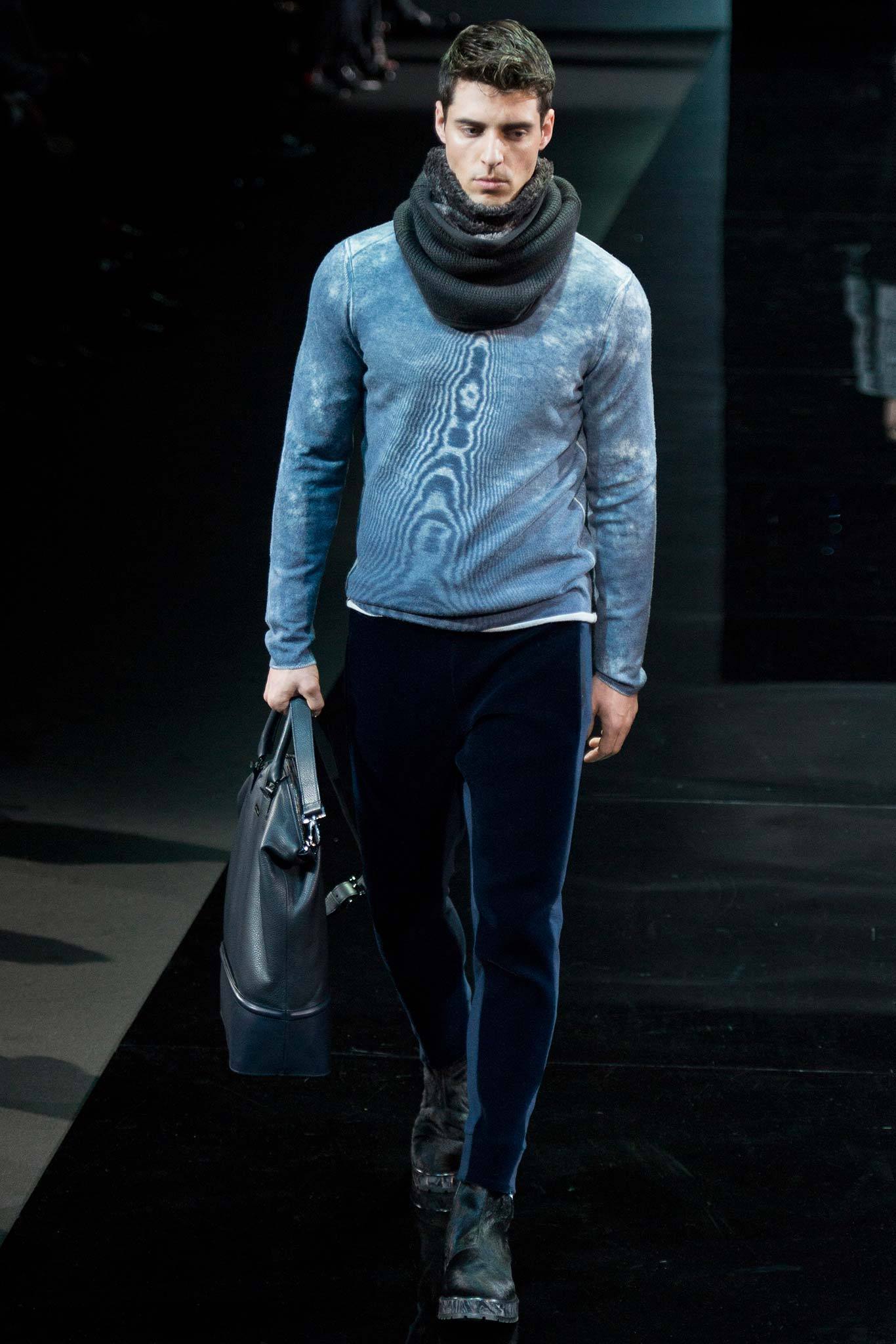 Emporio Armani F/W 14 Menswear Look 17
