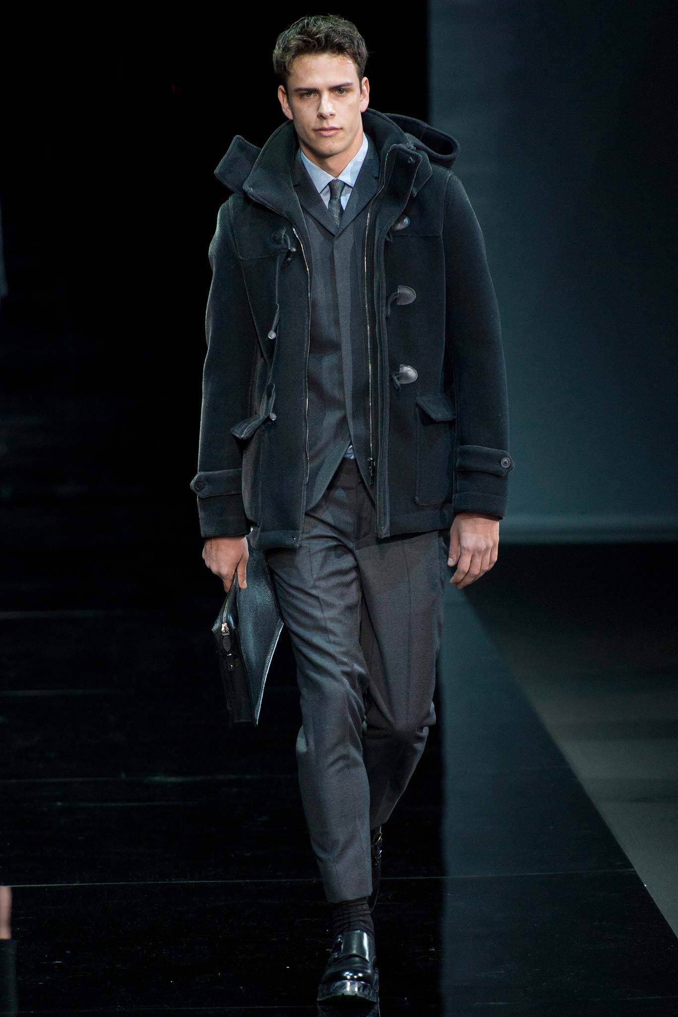 Emporio Armani F/W 14 Menswear Look 21