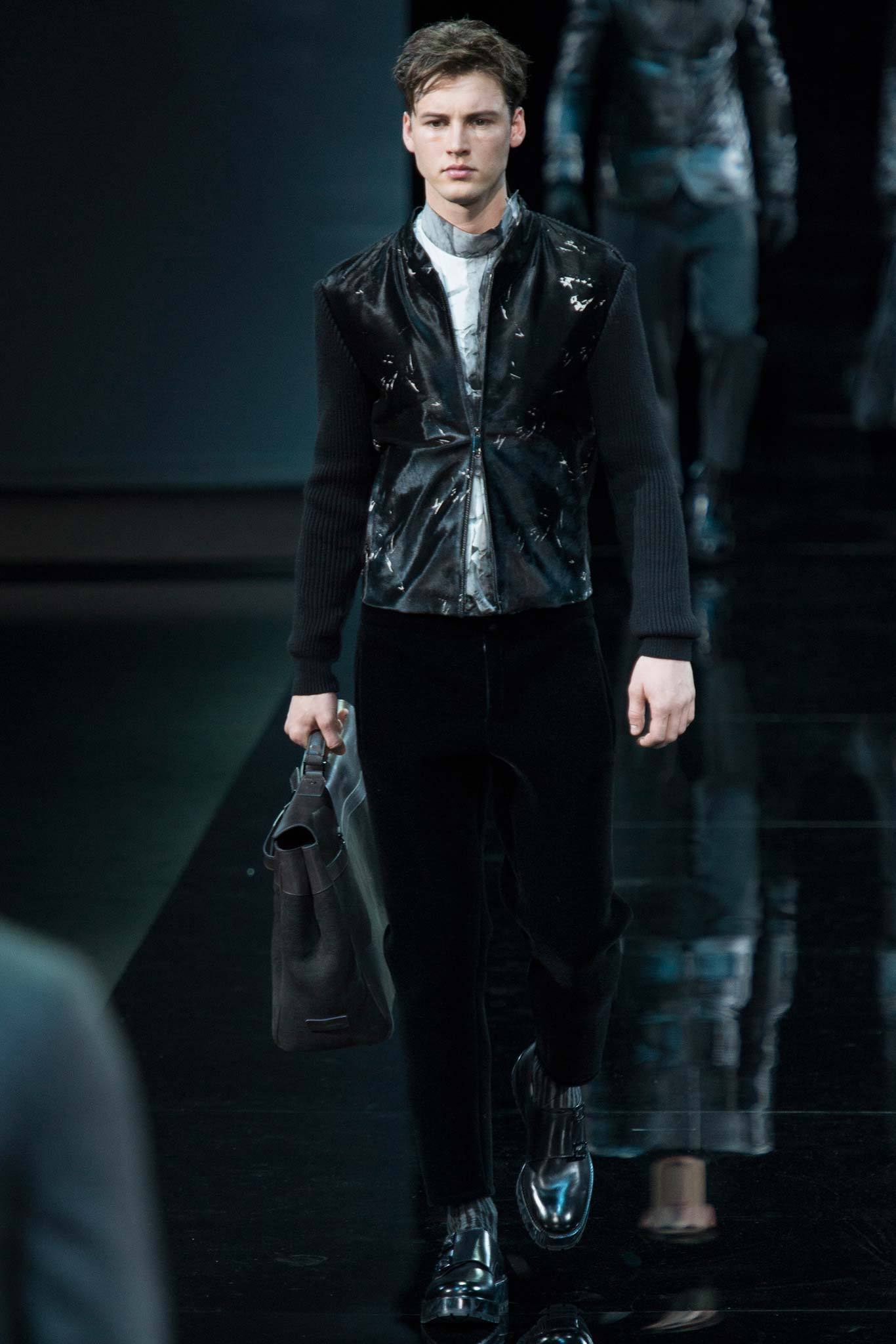 Emporio Armani F/W 14 Menswear Look 27
