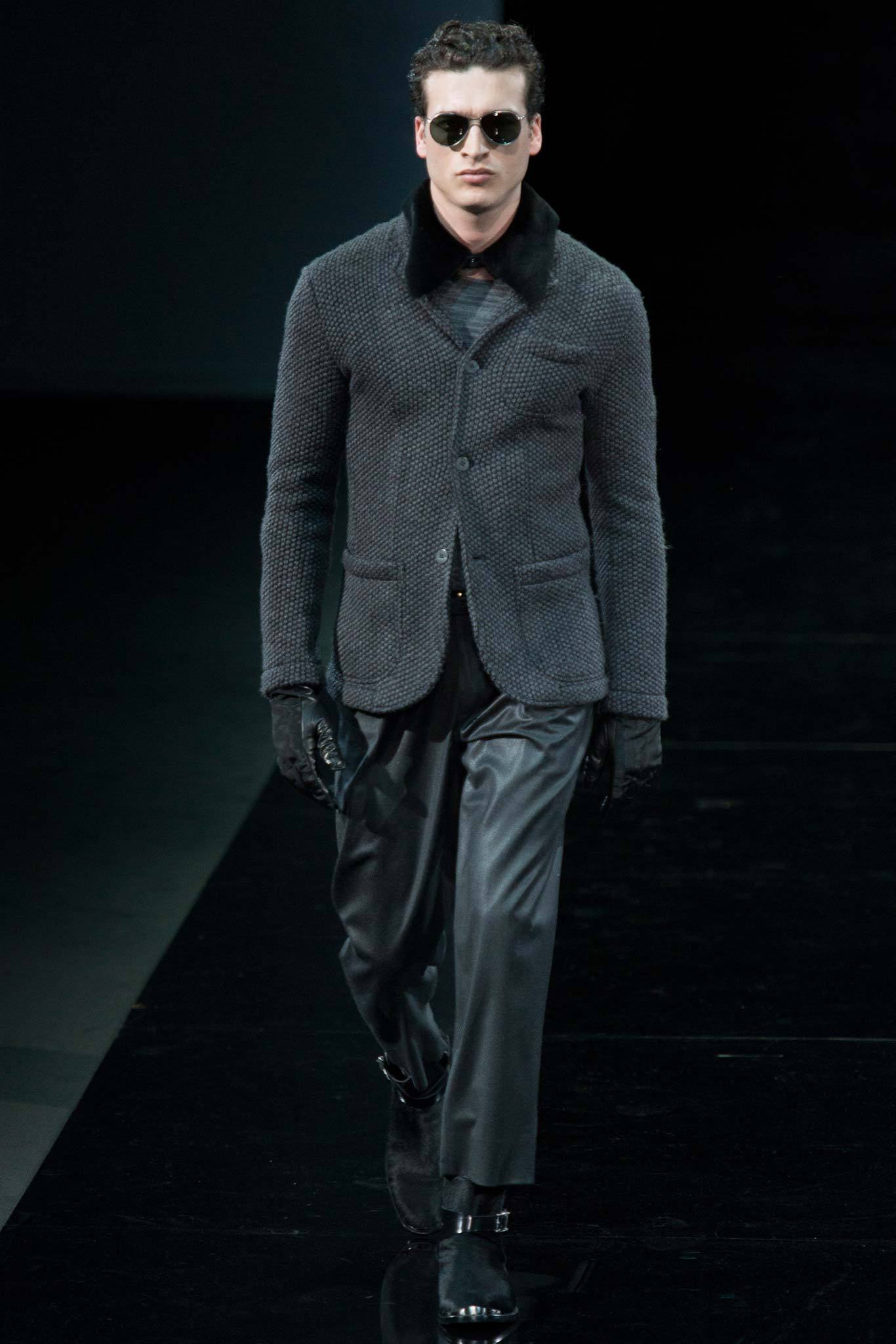 Emporio Armani F/W 14 Menswear Look 30