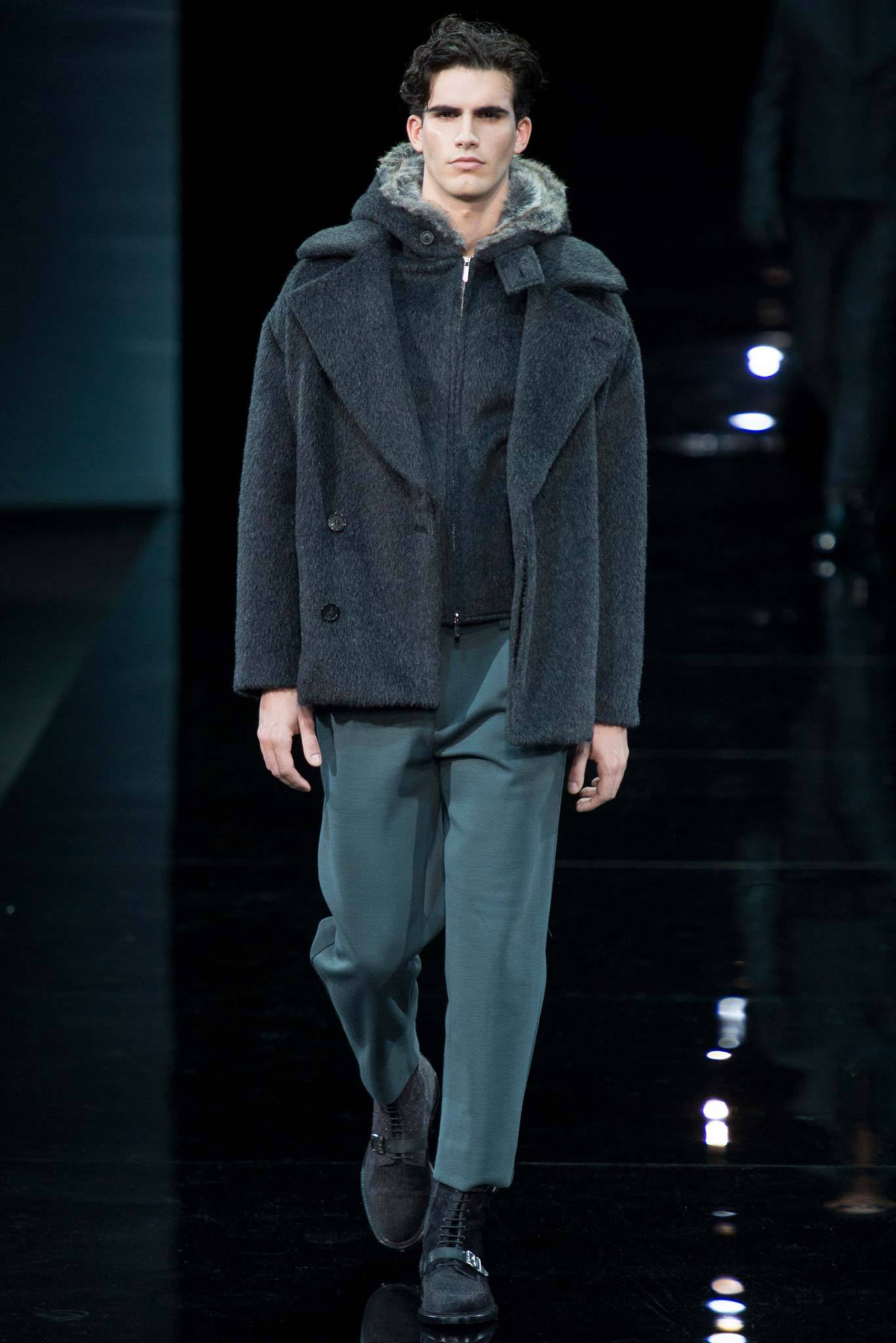 Emporio Armani F/W 14 Menswear Look 37