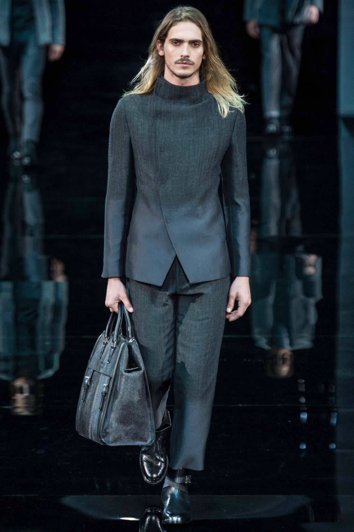 Emporio Armani F/W 14 Menswear Look 39
